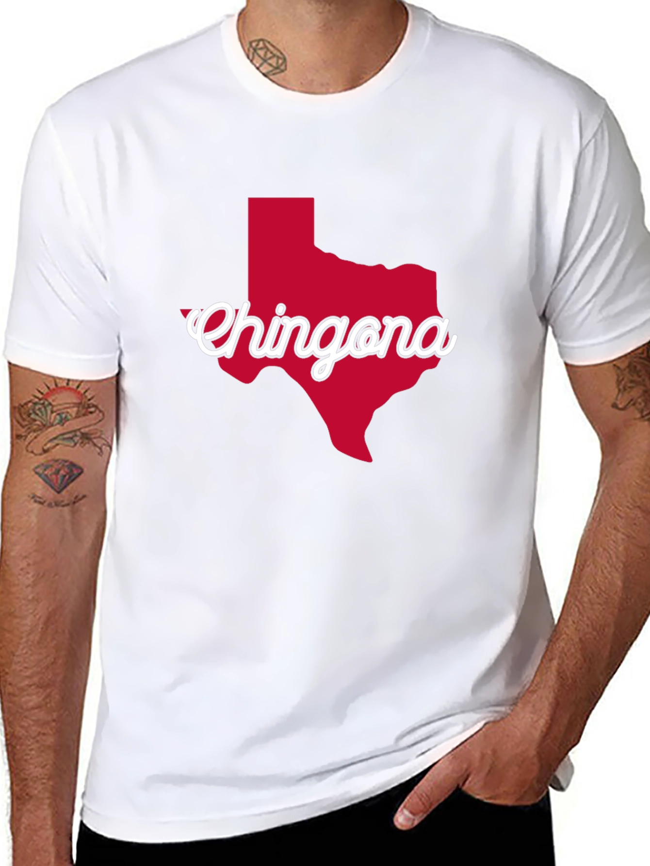Texas Chingona Graphic Tee - Bold State Pride