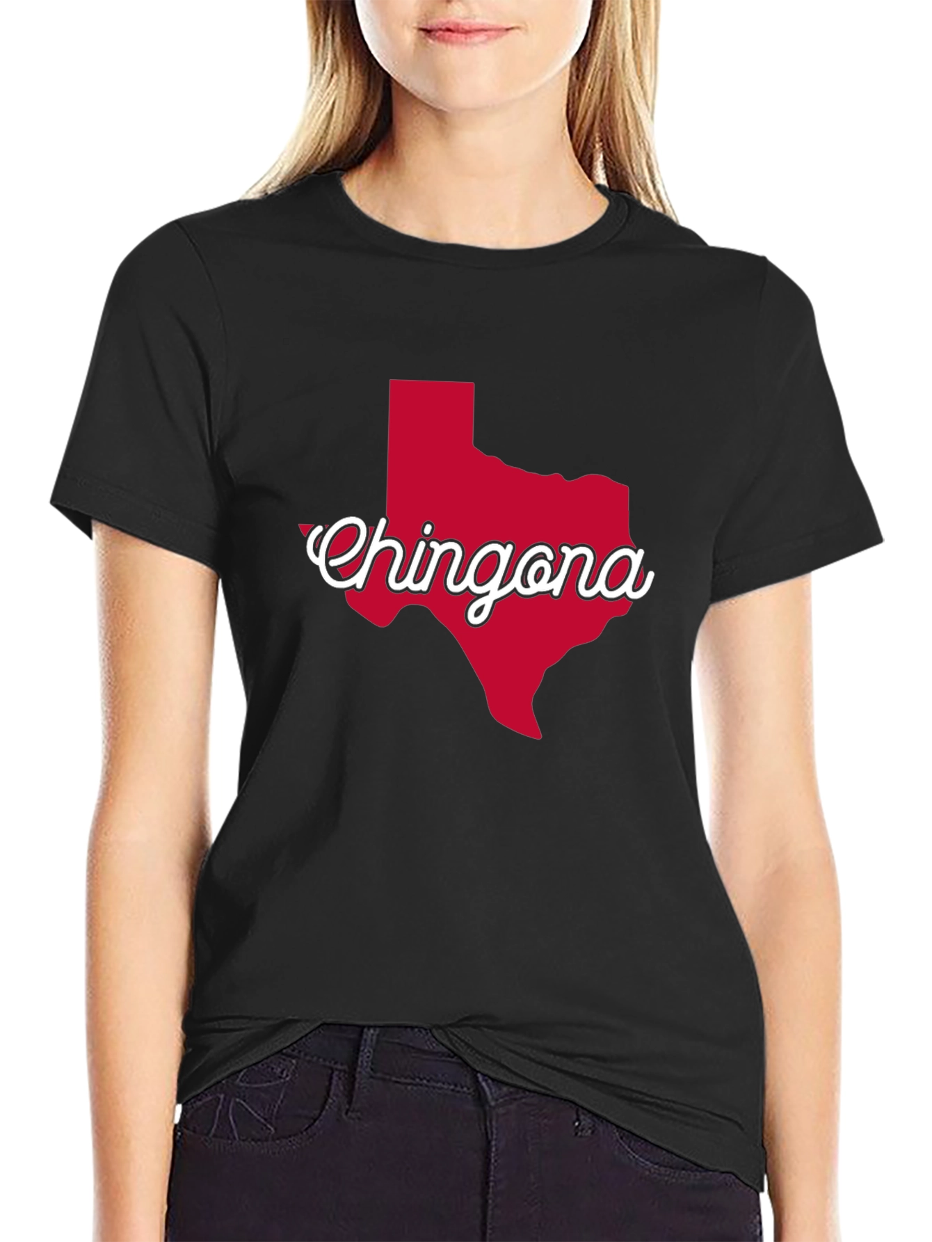 Texas Chingona Graphic Tee - Bold State Pride