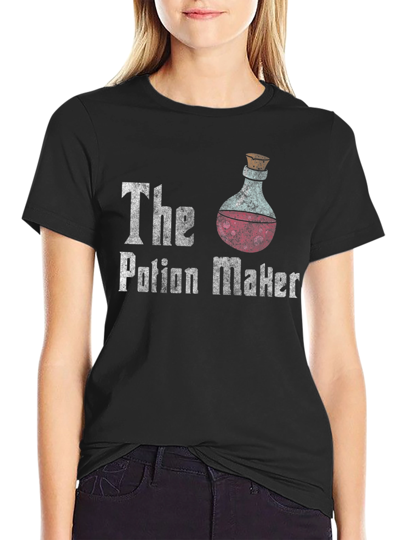 The Potion Maker Graphic T-Shirt - Novelty Design