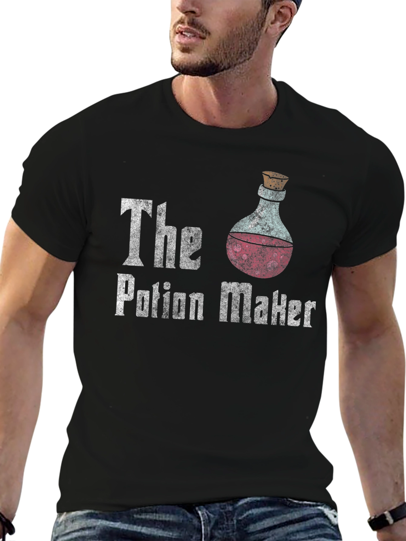 The Potion Maker Graphic T-Shirt - Novelty Design