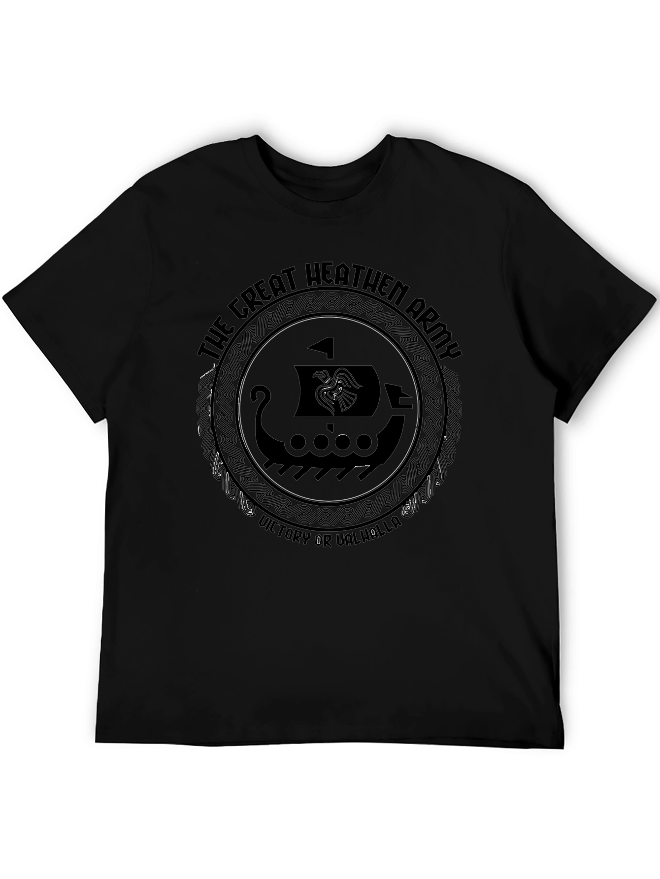 Great Heathen Army Viking Ship T-Shirt