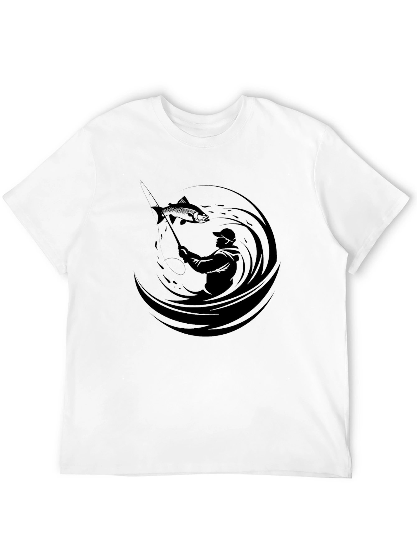 Angler Graphic Tee - Fishermans Catch T-Shirt