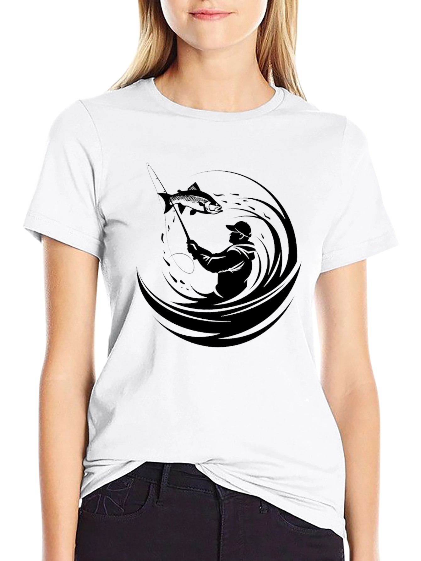 Angler Graphic Tee - Fishermans Catch T-Shirt