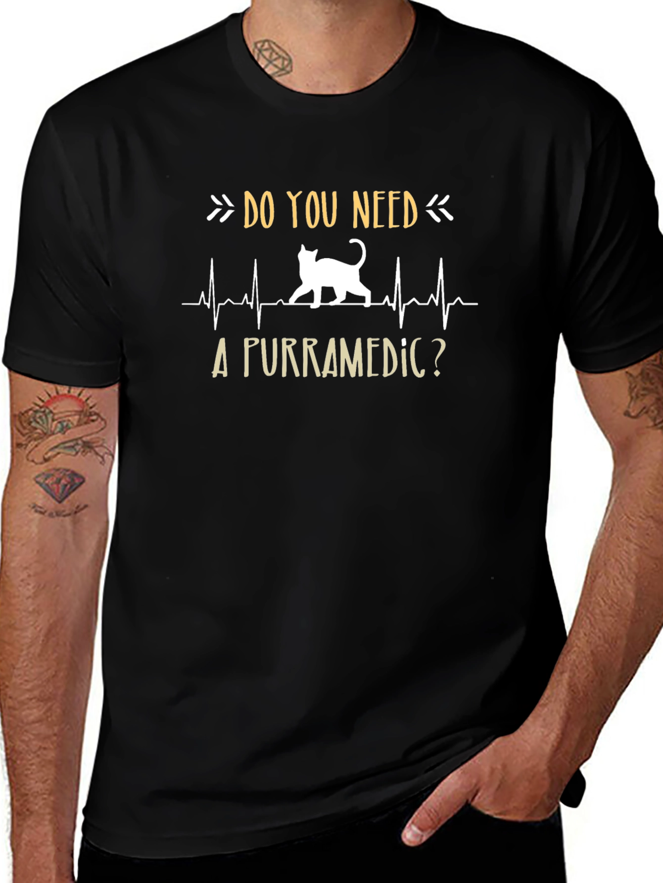 Purrmedic T-Shirt - Funny Cat Lover Tee