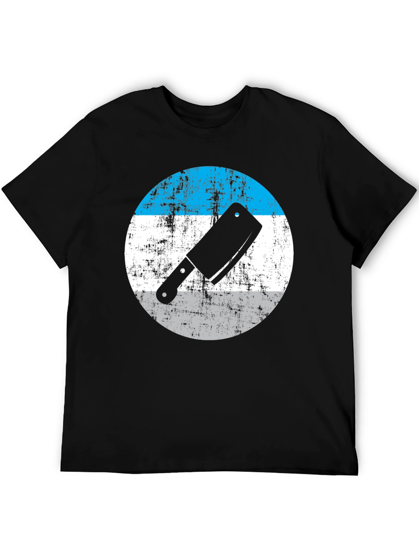 Butcher Cleaver Graphic Tee - Retro Kitchen Humor