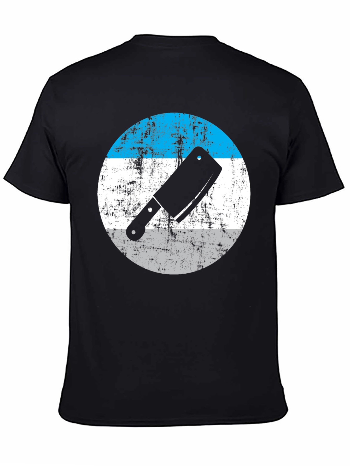 Butcher Cleaver Graphic Tee - Retro Kitchen Humor