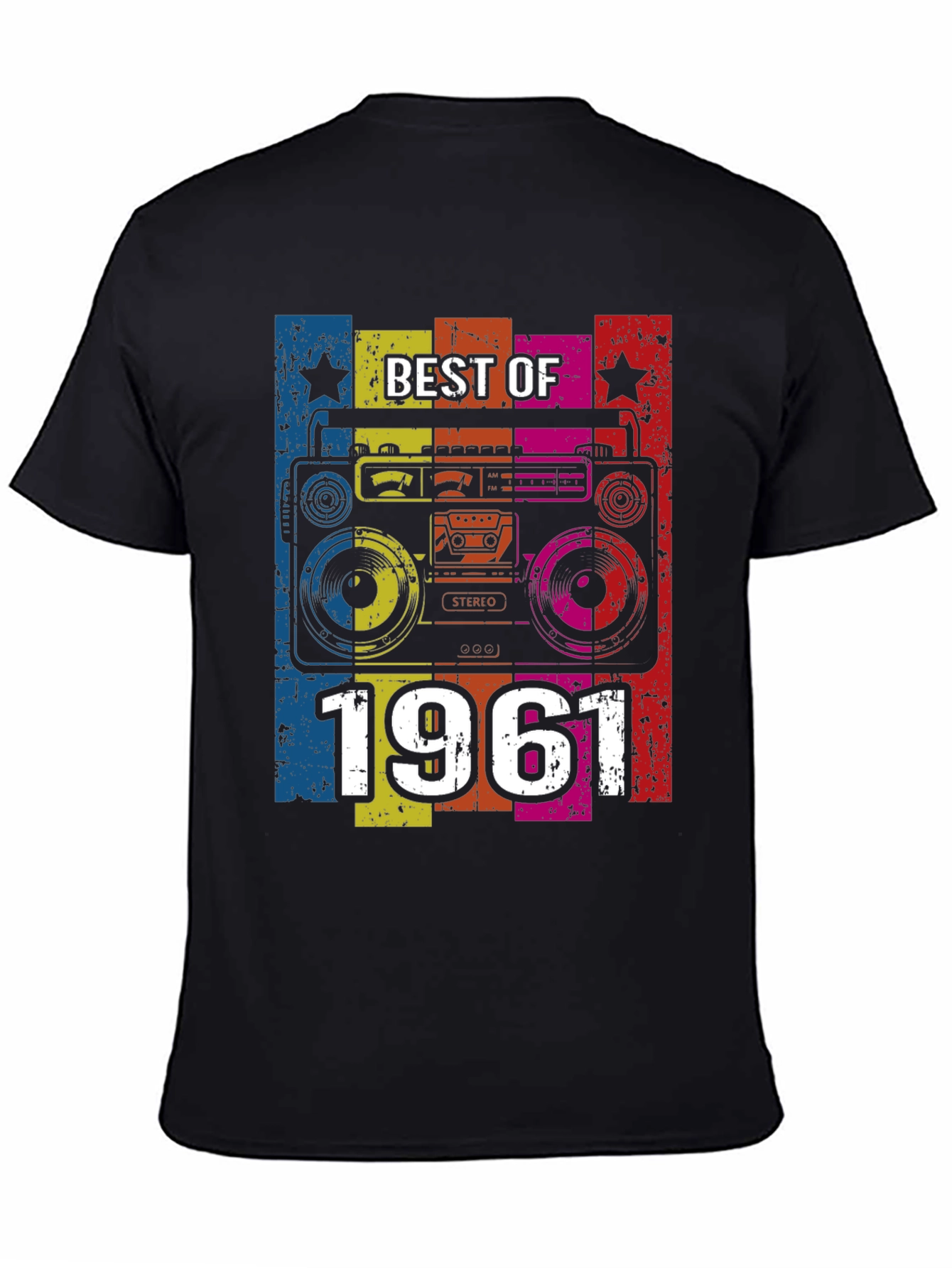 Best of 1961 Retro Boombox T-Shirt