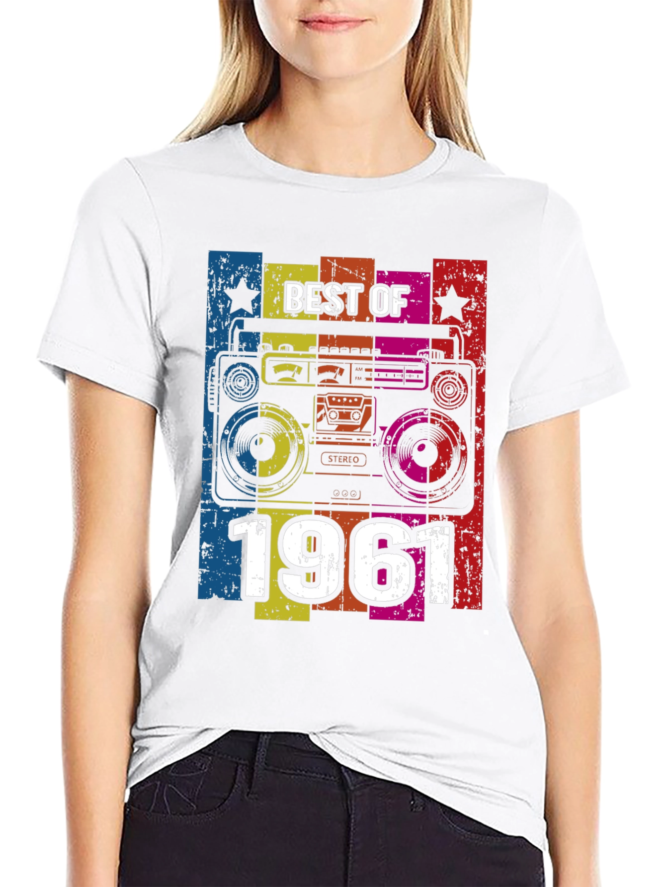 Best of 1961 Retro Boombox T-Shirt