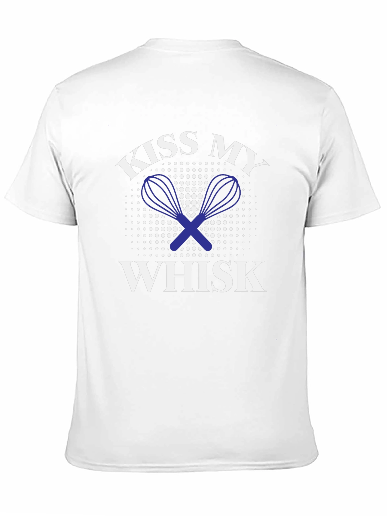 Kiss My Whisk Black T-Shirt - Funny Baking Tee