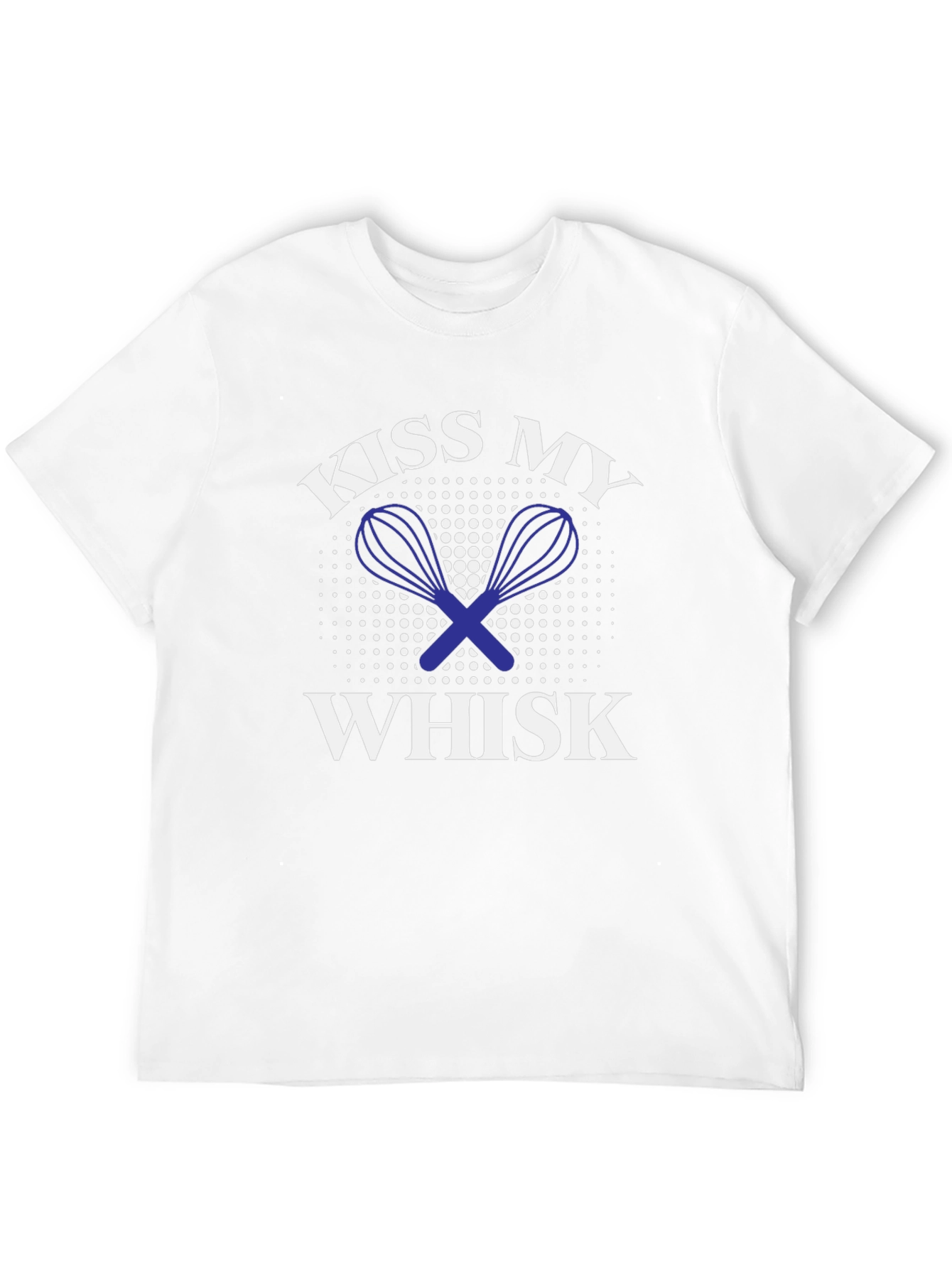 Kiss My Whisk Black T-Shirt - Funny Baking Tee