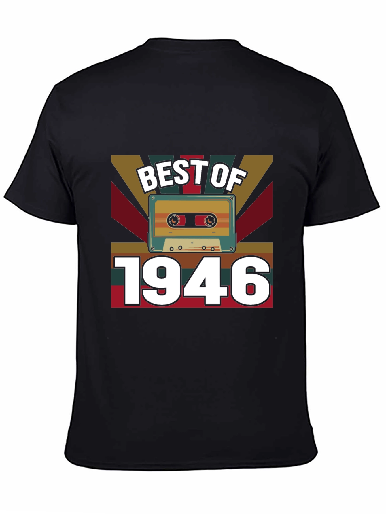 Best of 1946 Cassette Tape T-Shirt