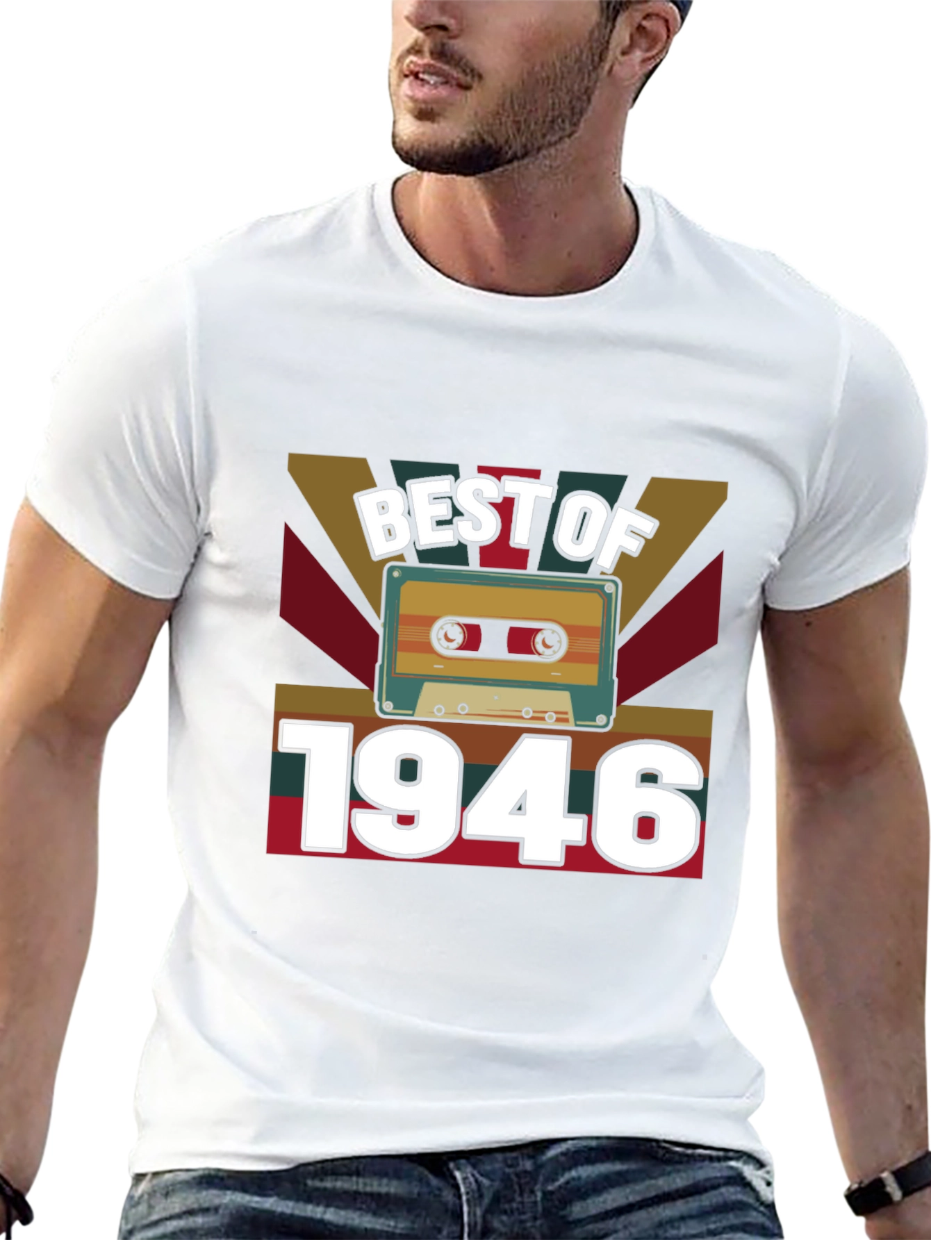 Best of 1946 Cassette Tape T-Shirt