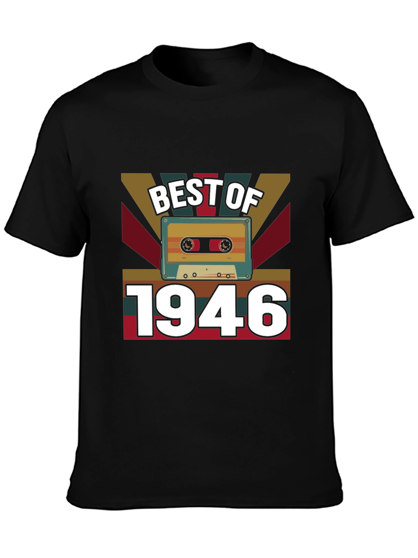 Best of 1946 Cassette Tape T-Shirt