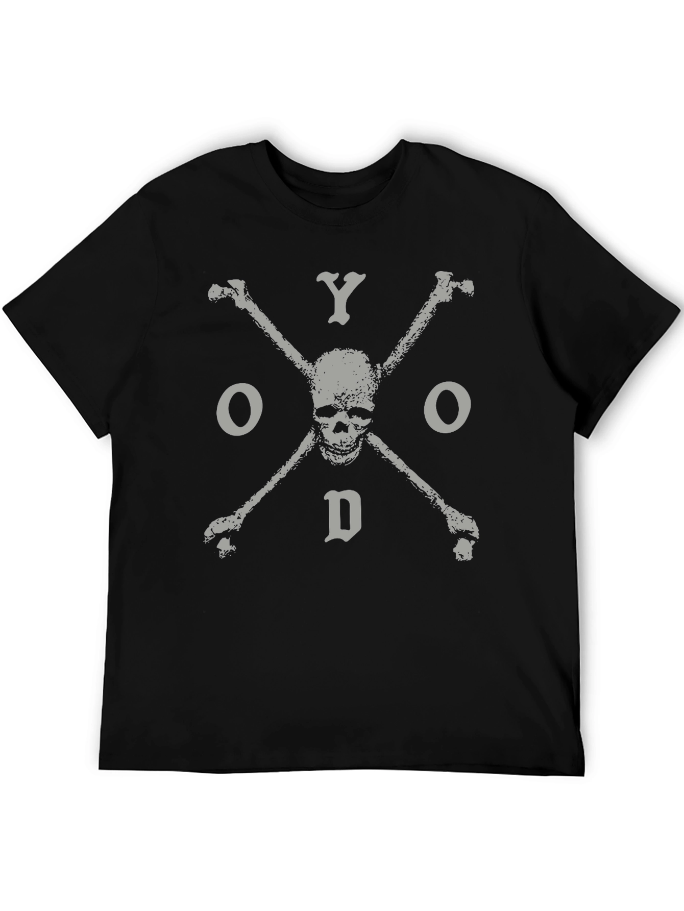 Skull & Crossbones Graphic Tee - YOLO Design