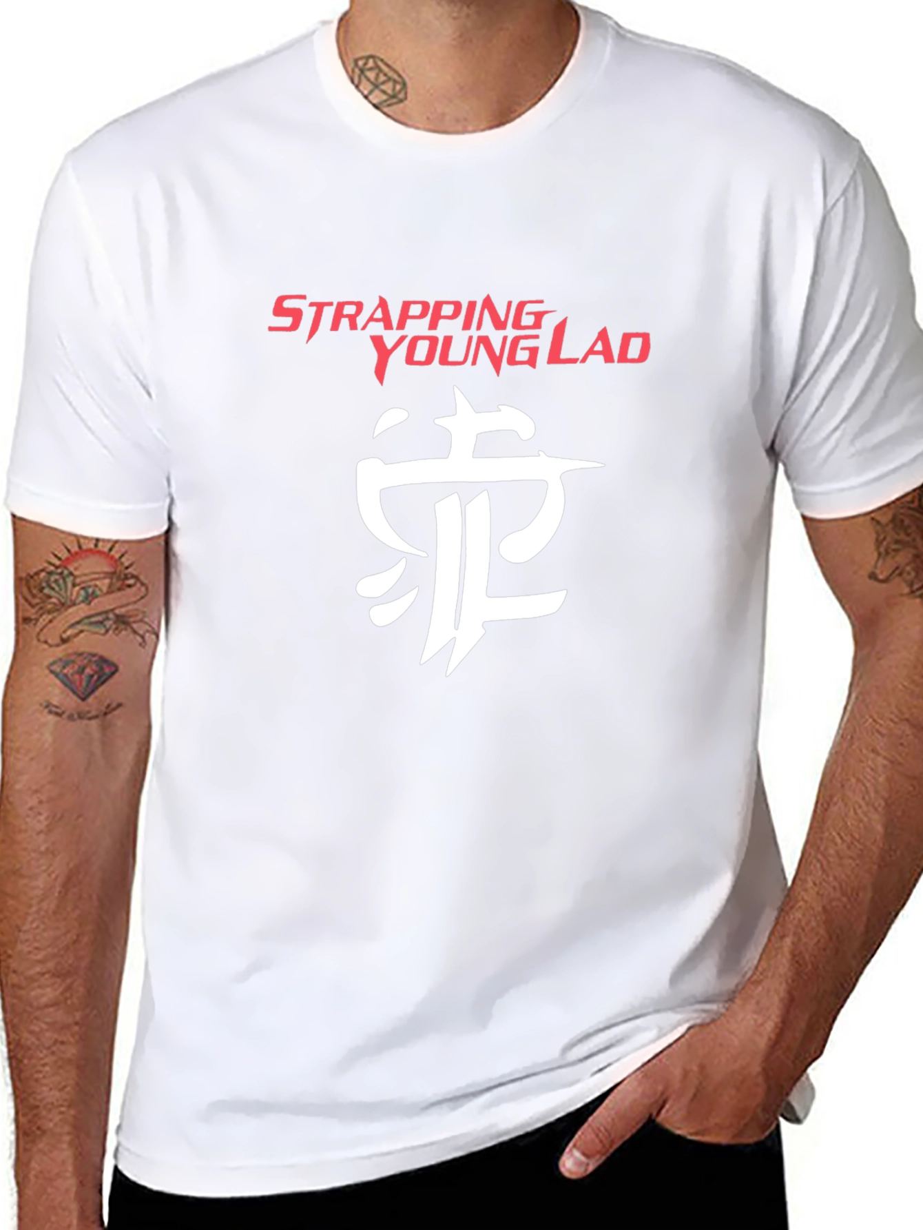 Strapping Young Lad Band T-Shirt - Black