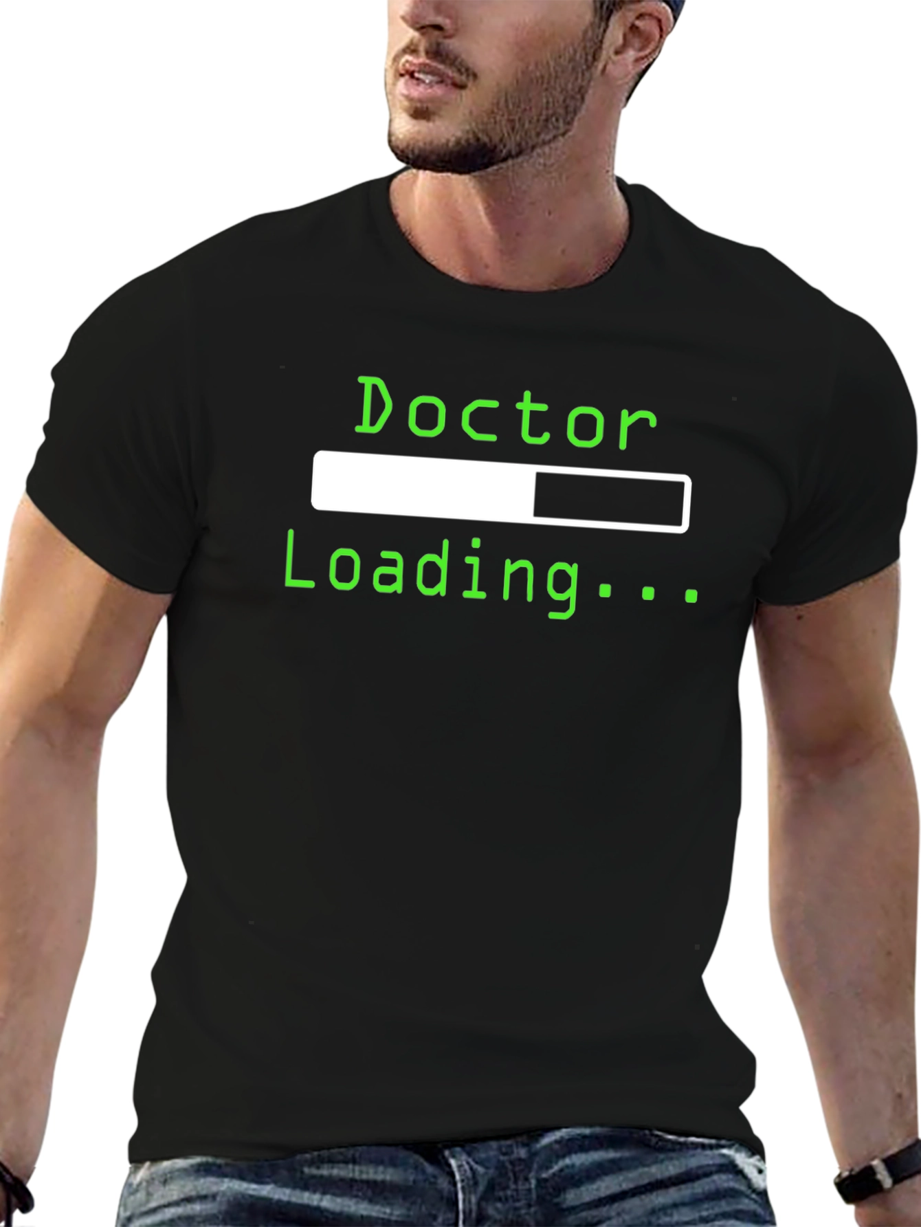 Doctor Loading Funny Graphic Tee