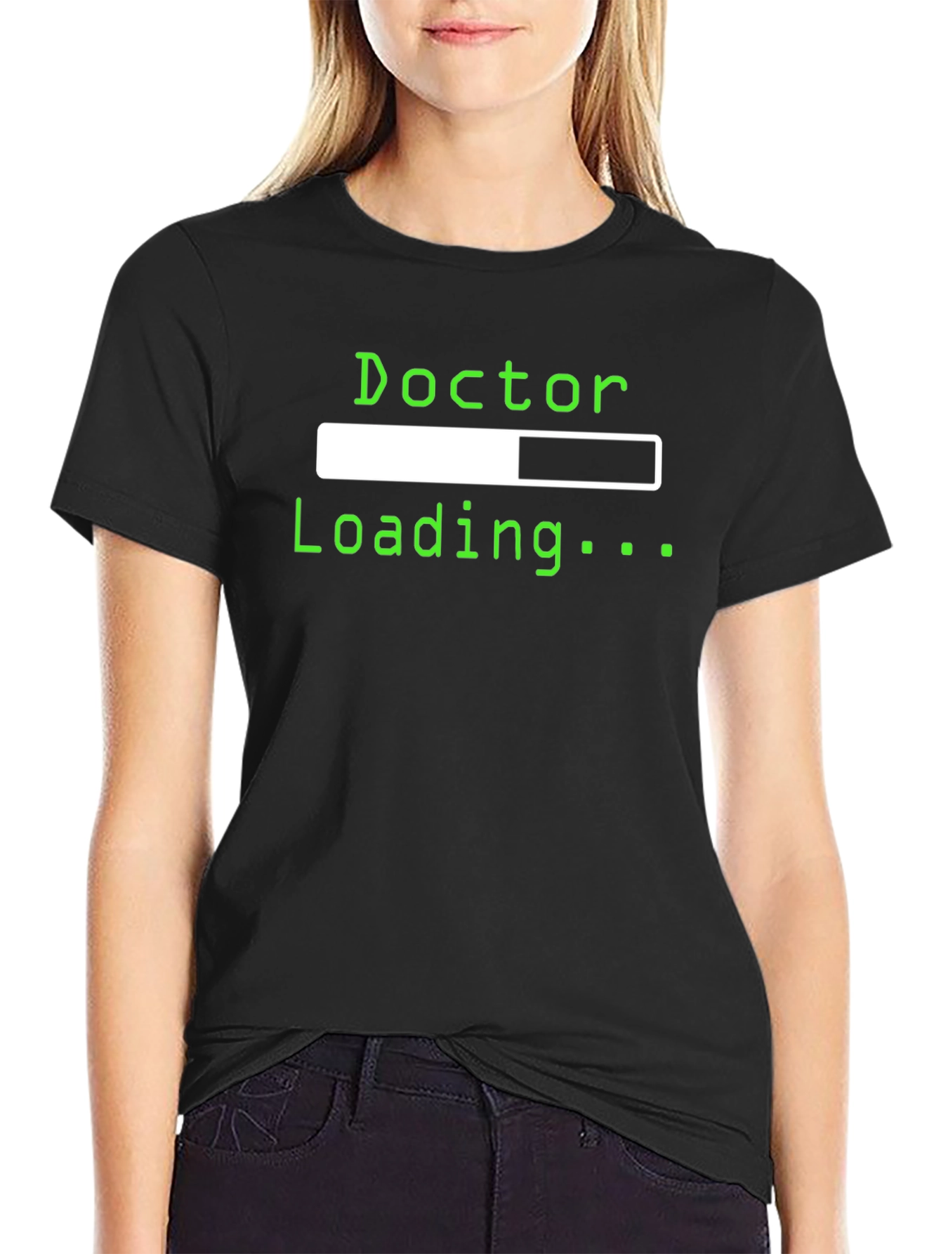Doctor Loading Funny Graphic Tee