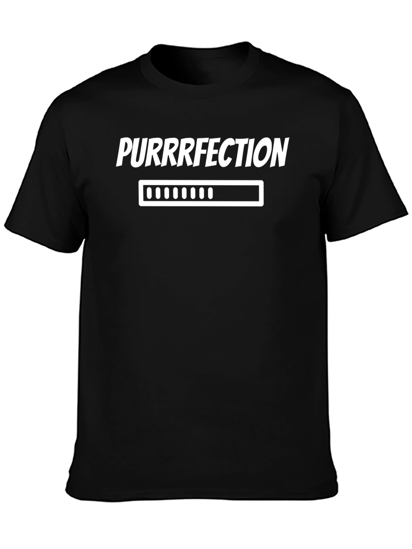 Purrrfection Loading T-Shirt - Cat Lover Tee