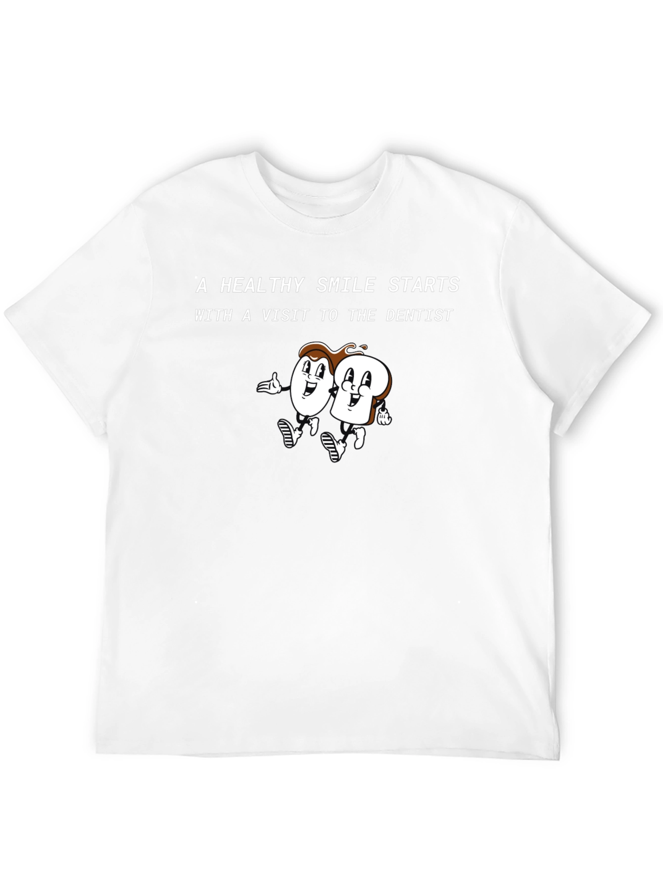 Healthy Smile Dentist Visit Black T-Shirt