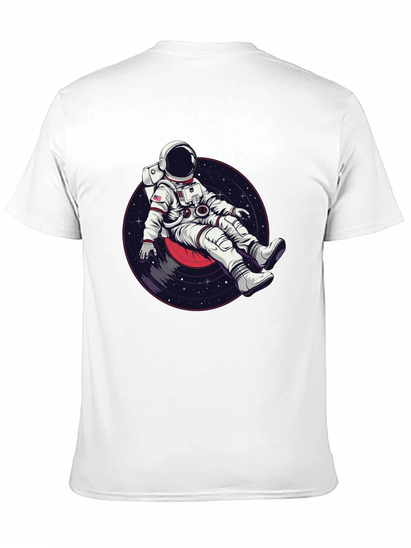 Astronaut Record T-Shirt - Space Music