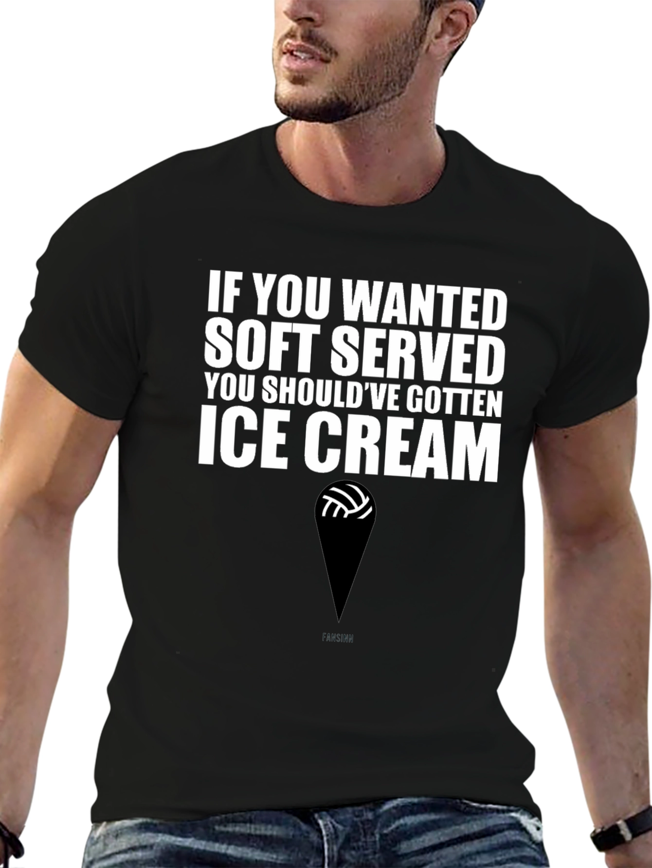 Volleyball Soft Serve T-Shirt - Funny Sport Tee