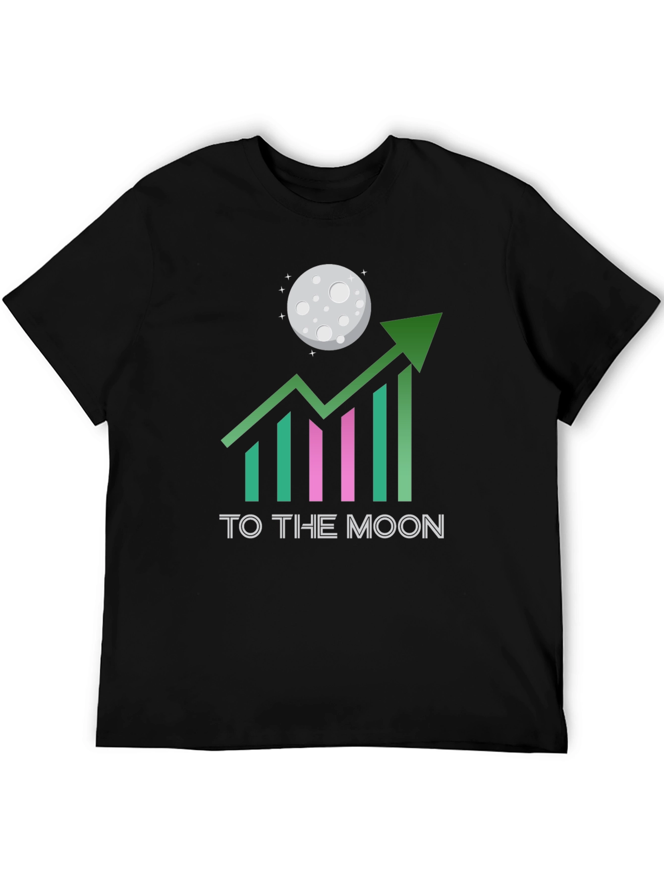 To The Moon Graphic Tee - Crypto HODL