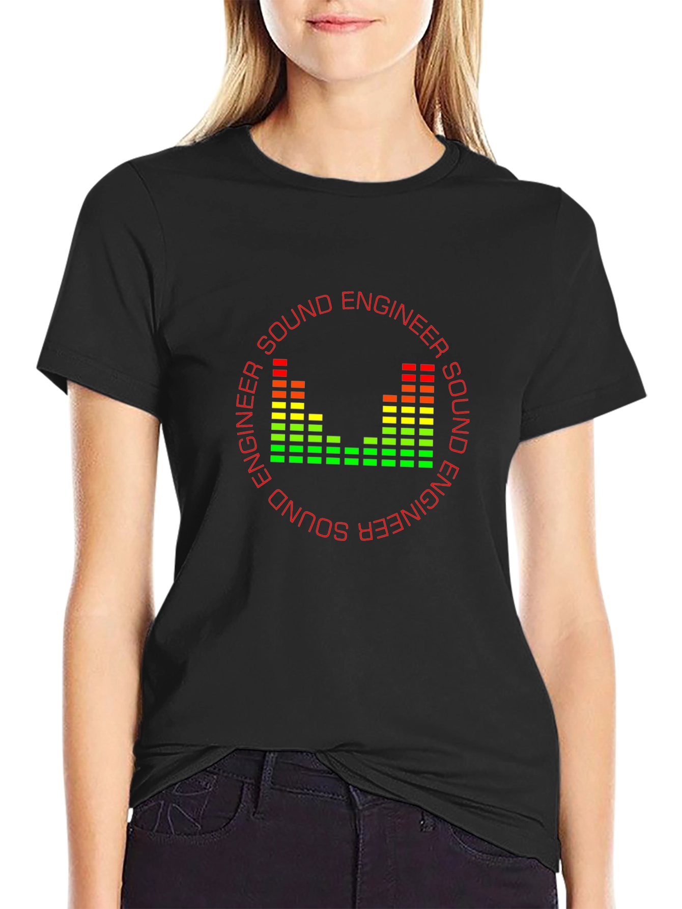 Sound Engineer Graphic T-Shirt - Audio Tech Tee