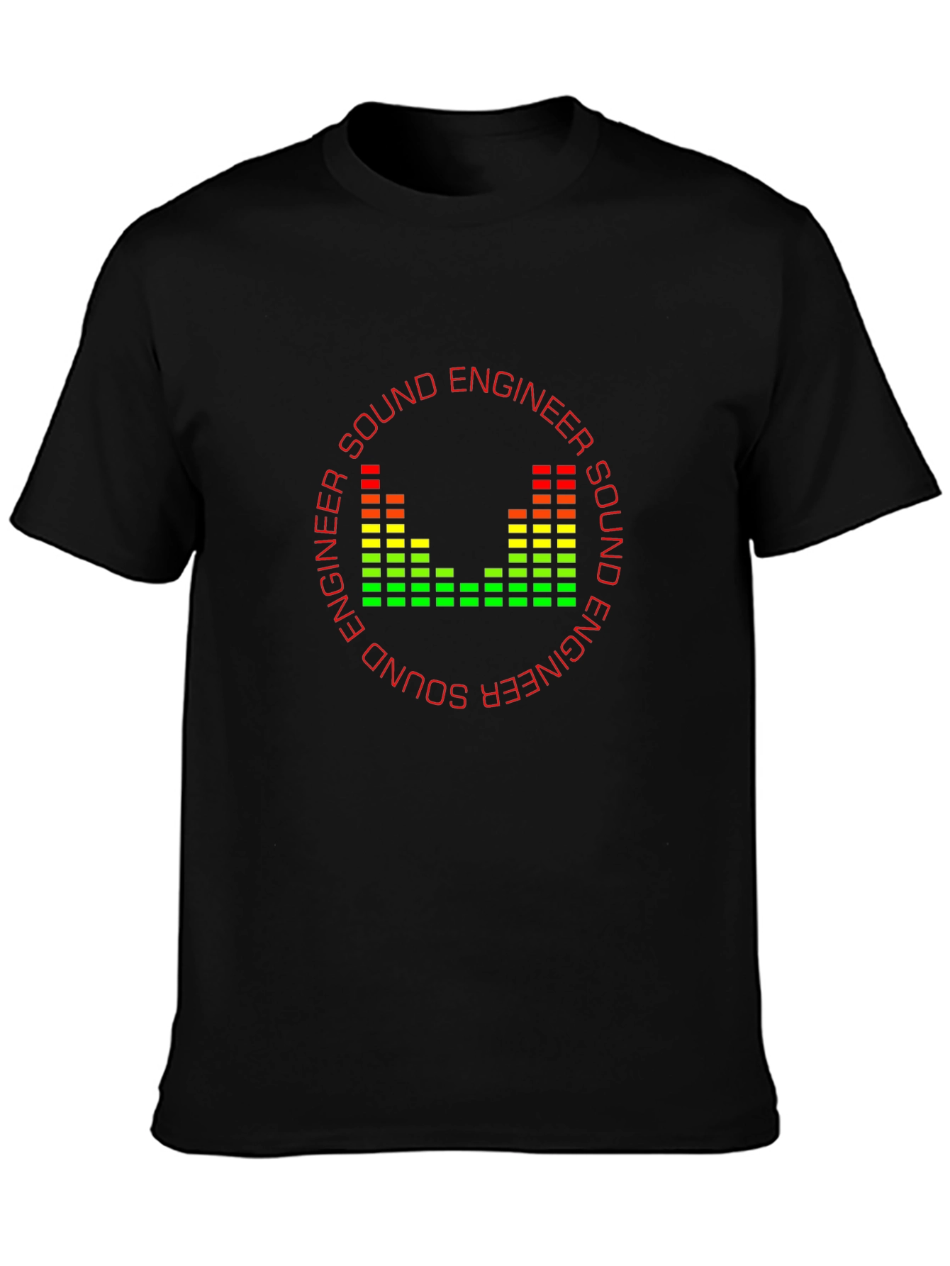 Sound Engineer Graphic T-Shirt - Audio Tech Tee