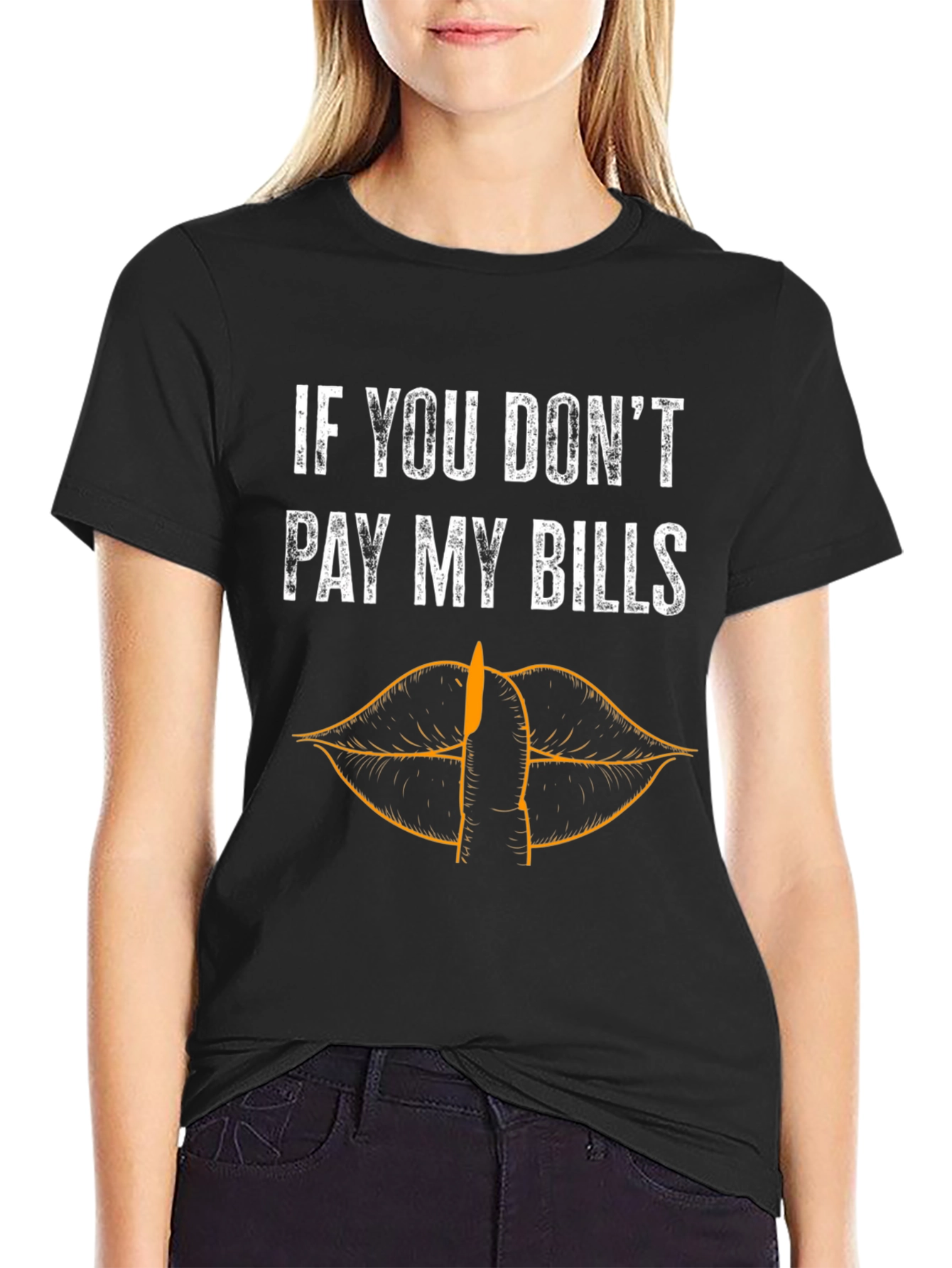Sarcastic Pay My Bills Graphic Tee