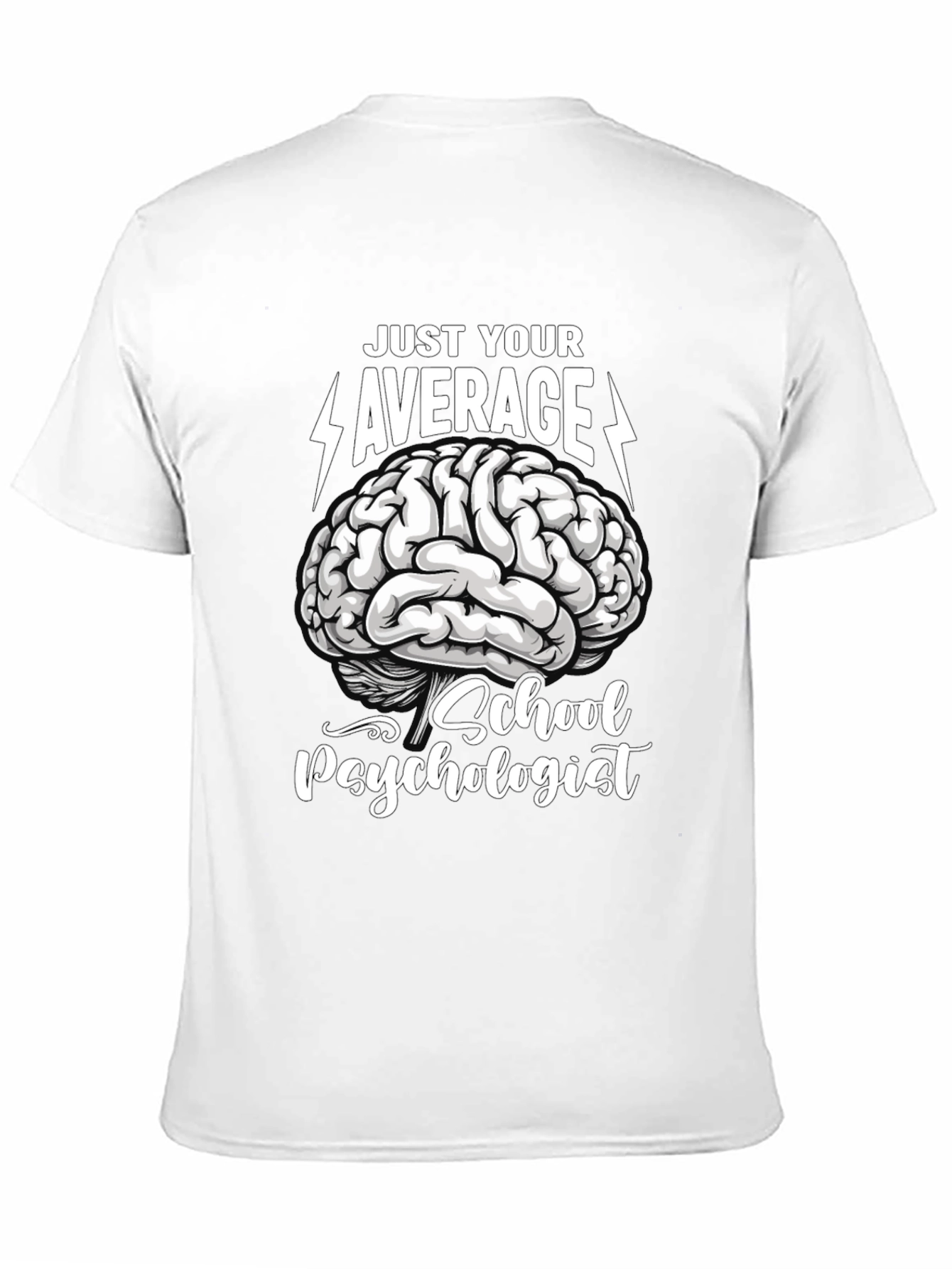 Average School Psychologist Brain T-Shirt
