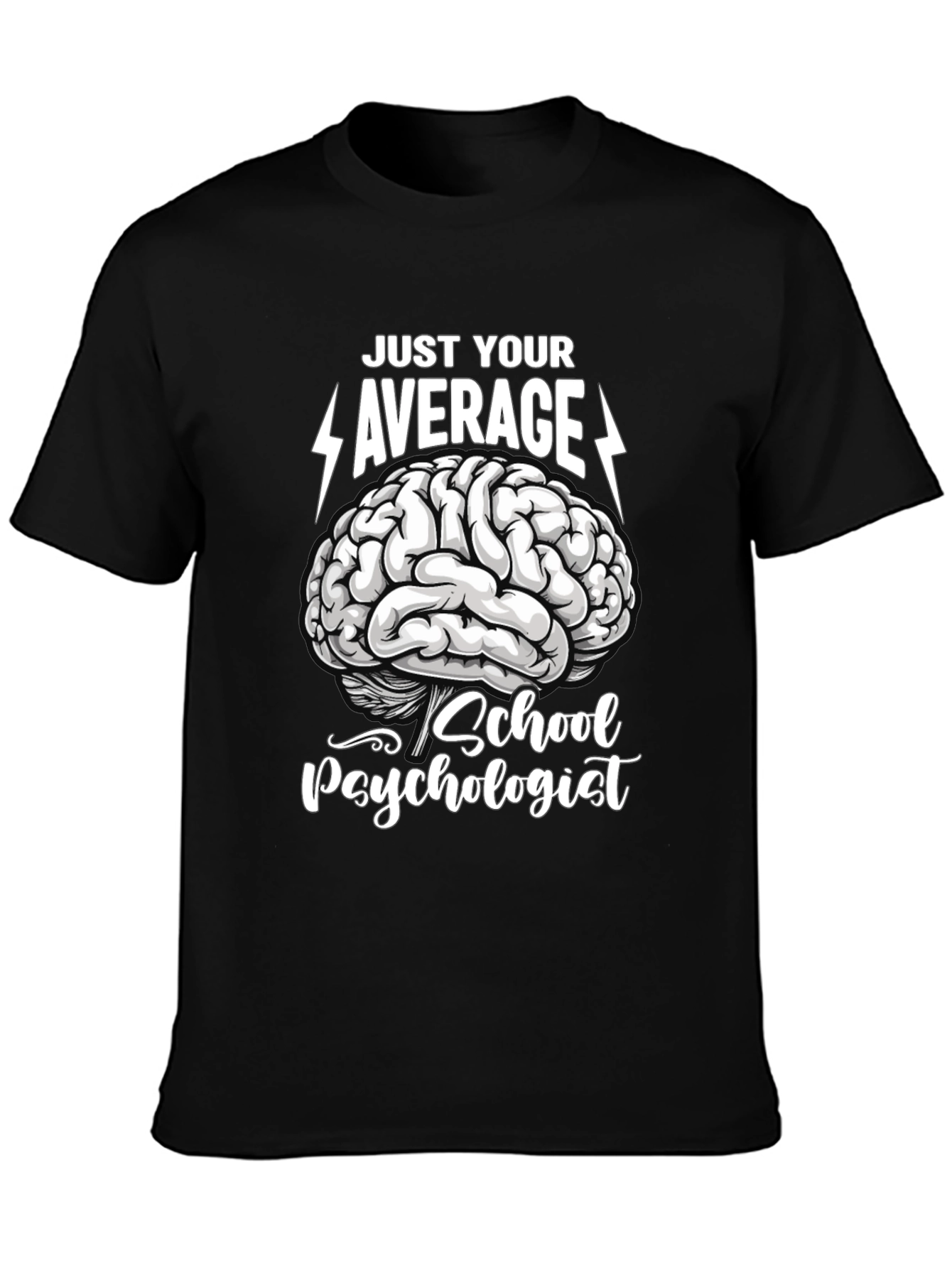 Average School Psychologist Brain T-Shirt