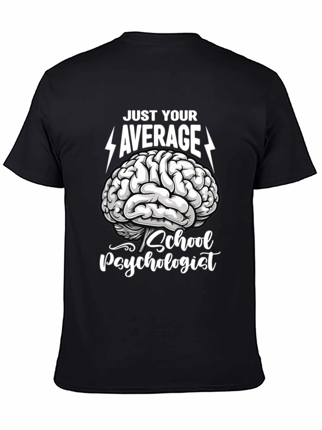 Average School Psychologist Brain T-Shirt