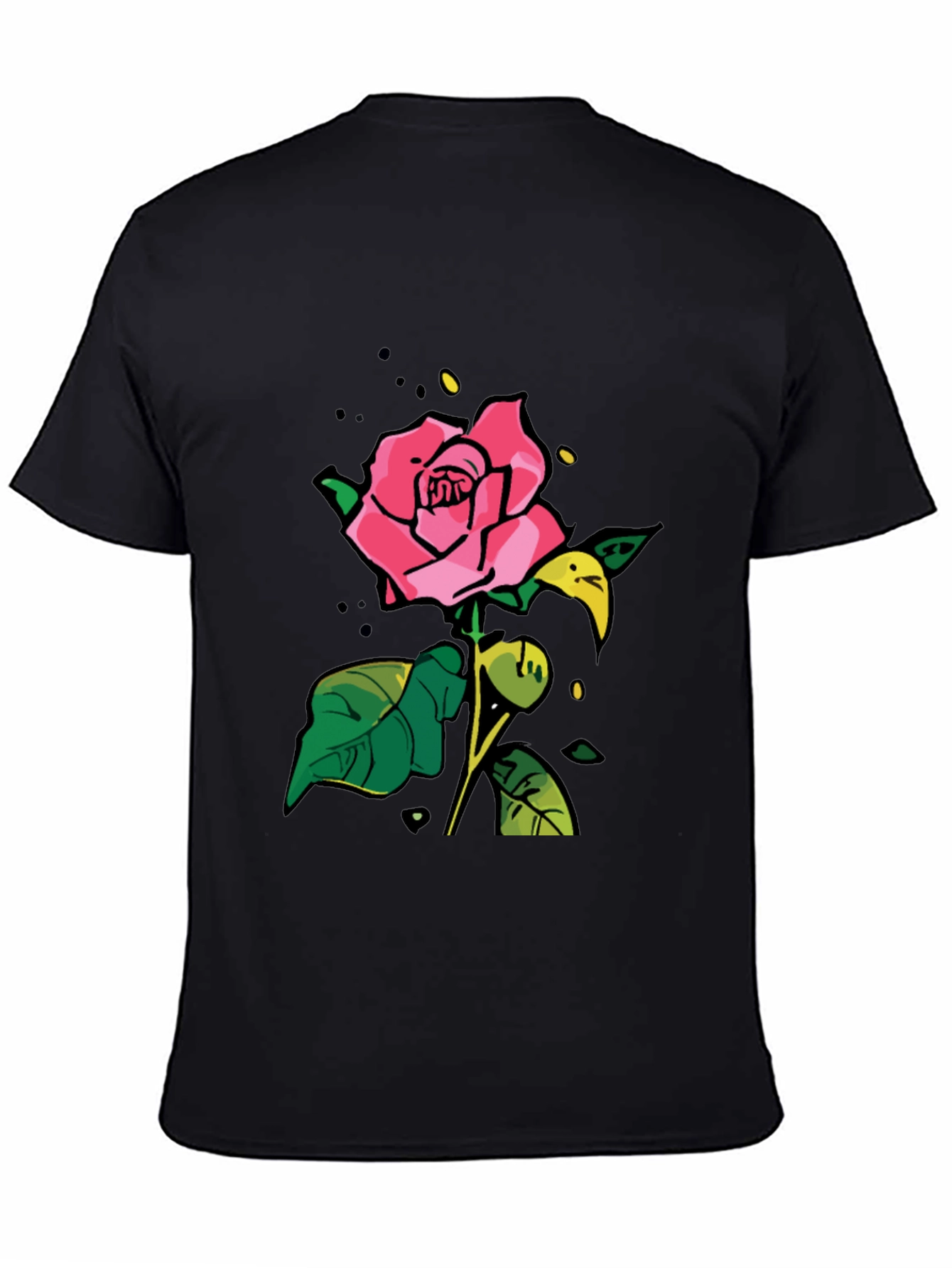 Black Rose Graphic T-Shirt