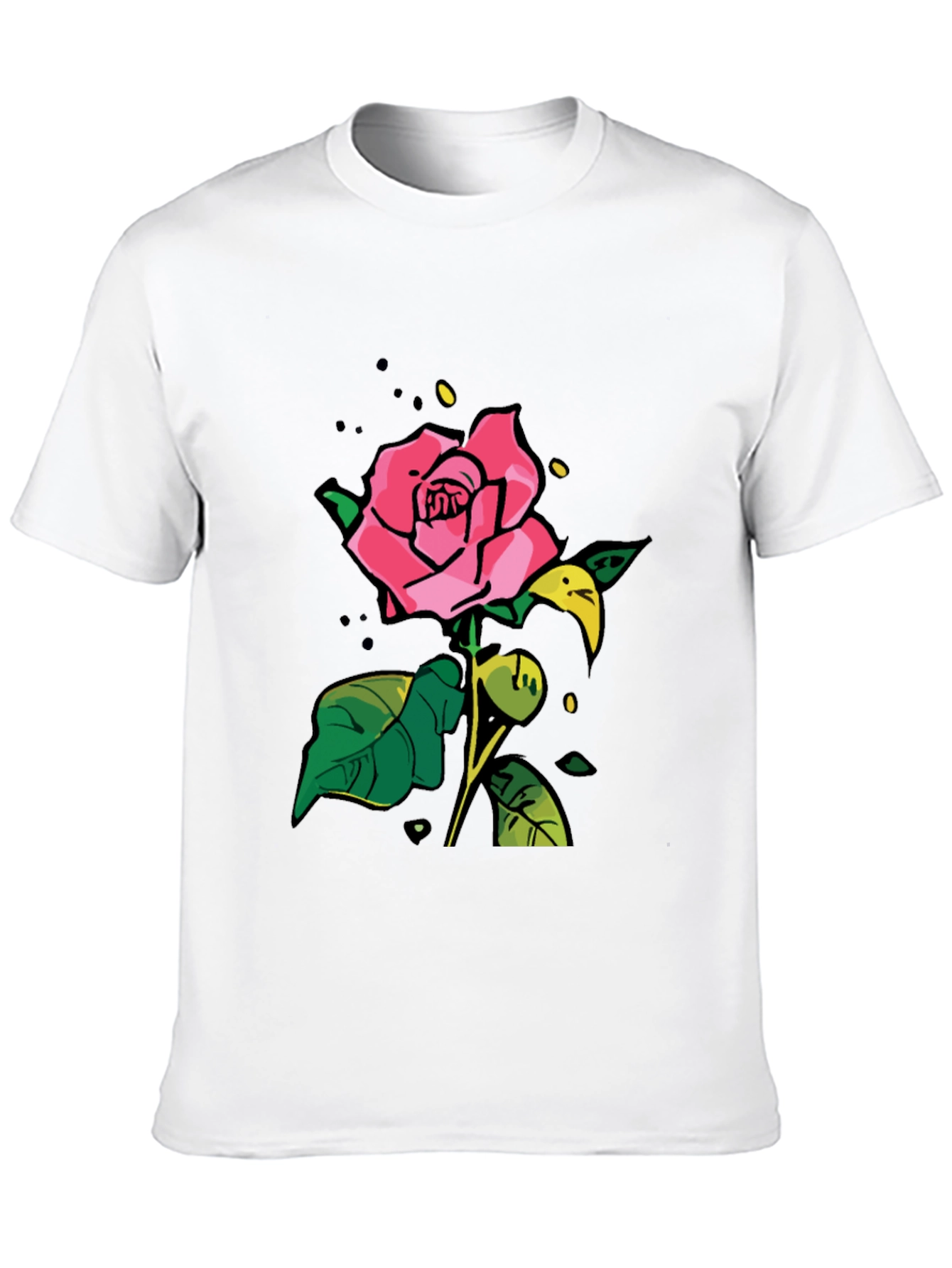 Black Rose Graphic T-Shirt