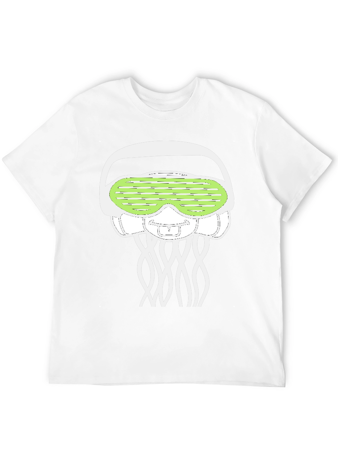 Jellyfish Rave T-Shirt - Funky Graphic Tee