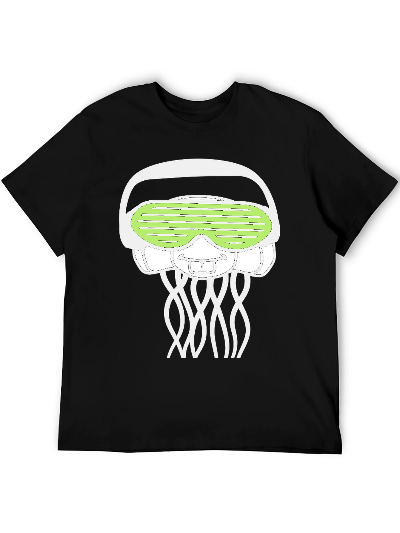 Jellyfish Rave T-Shirt - Funky Graphic Tee