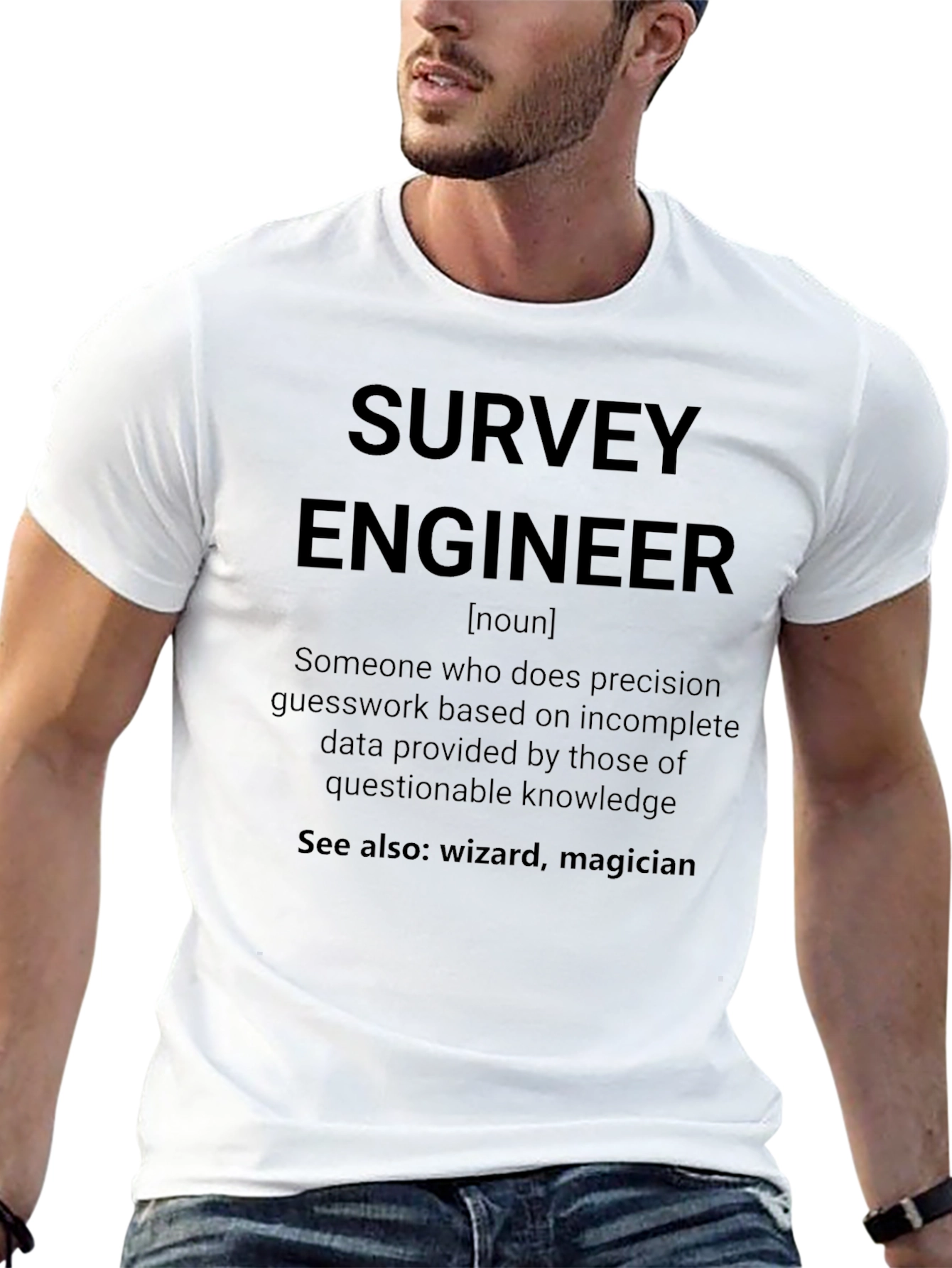 Survey Engineer Funny Definition T-Shirt