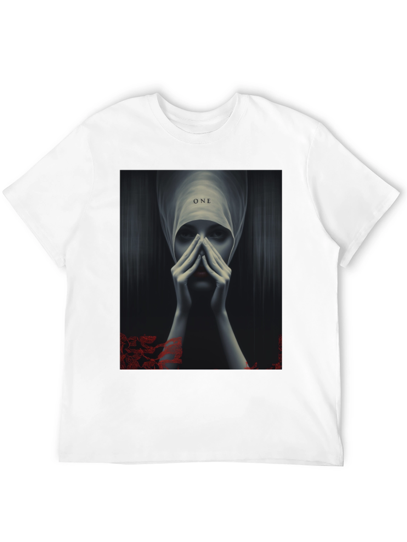 Mystic Woman Graphic Print Black T-Shirt
