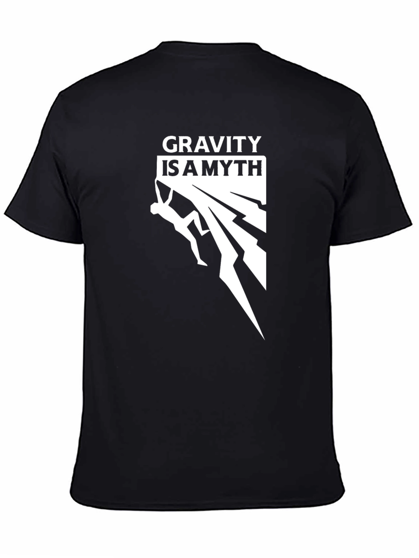 Gravity is a Myth Climbing Graphic Tee