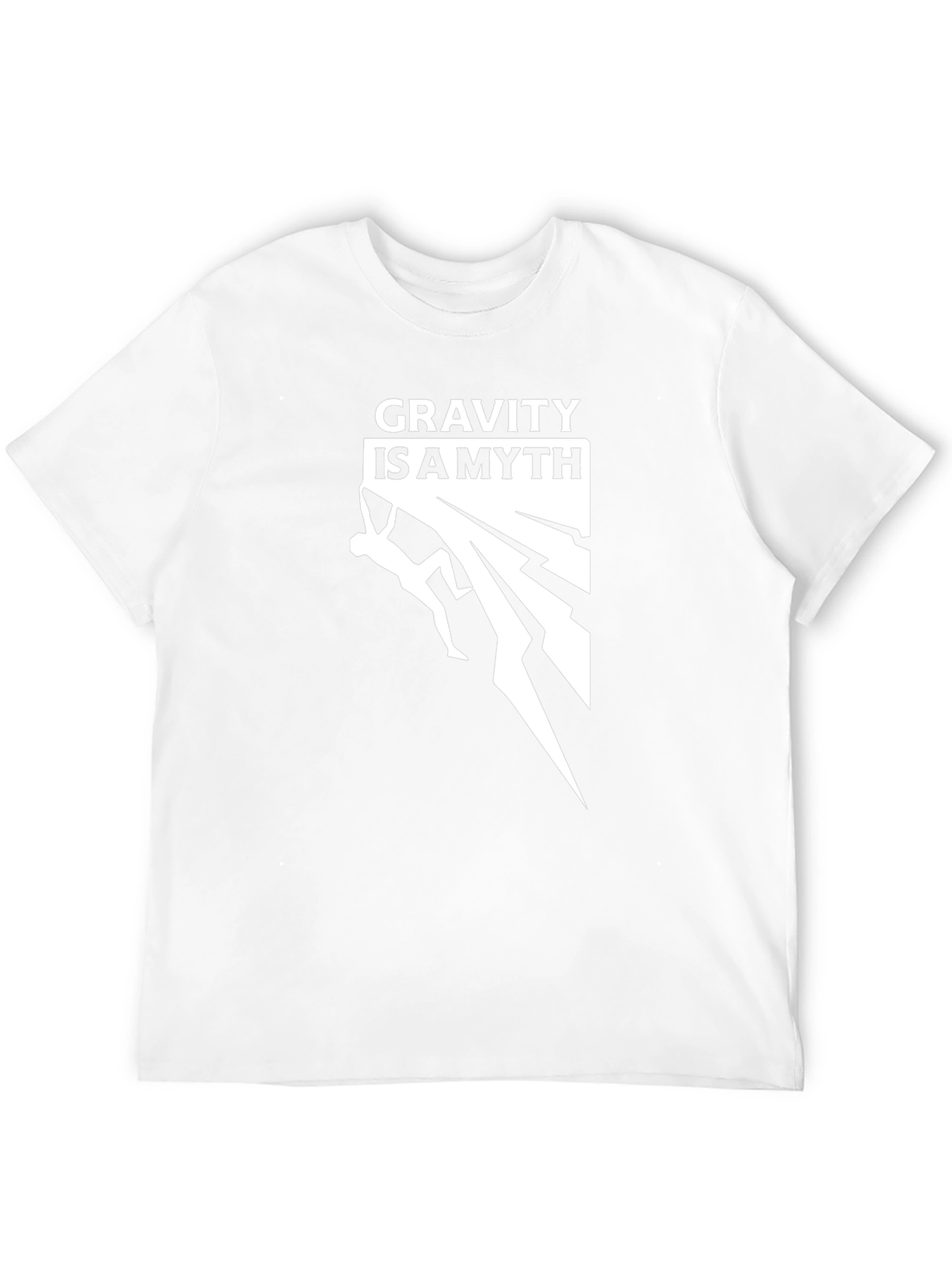 Gravity is a Myth Climbing Graphic Tee