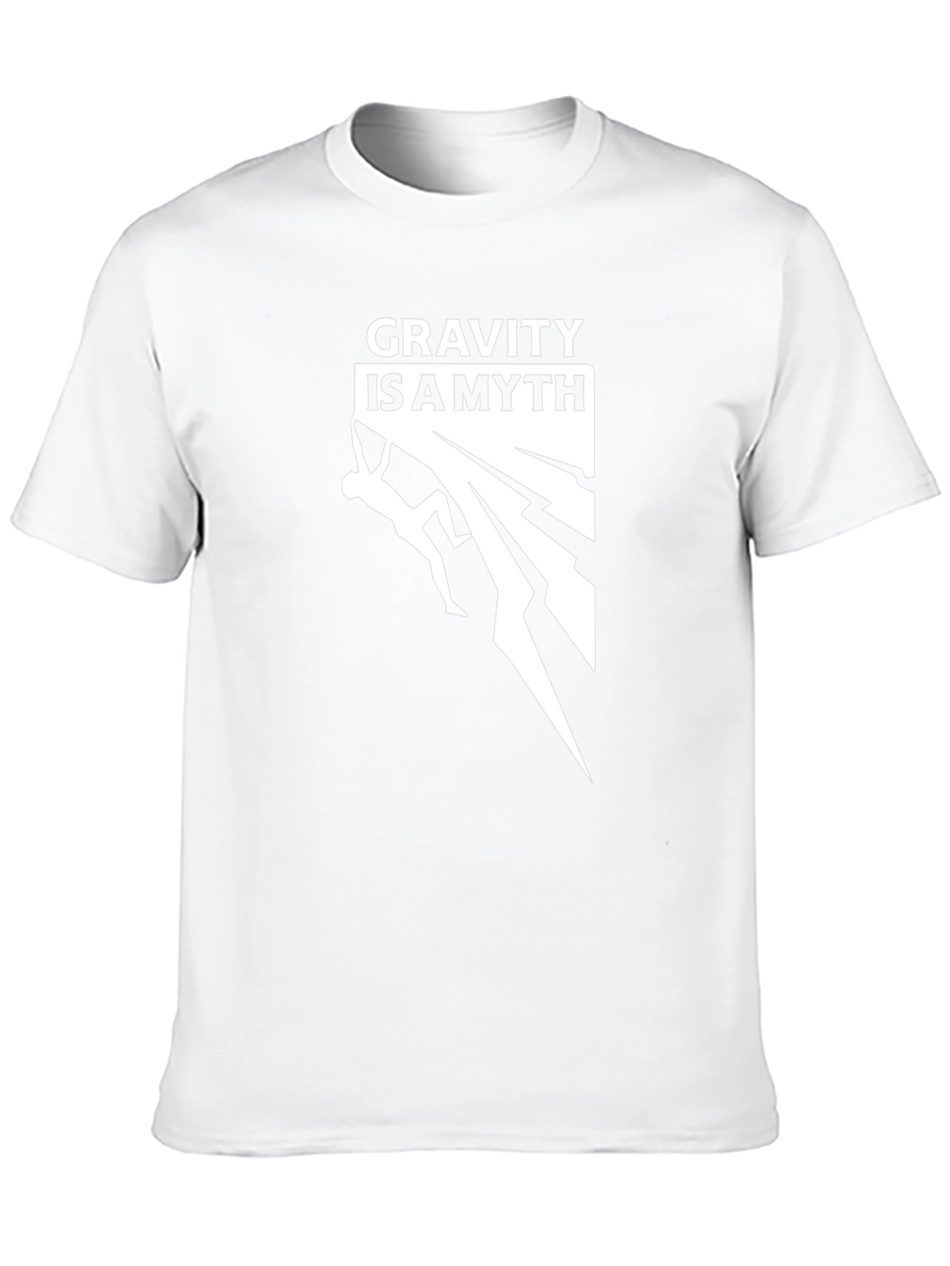 Gravity is a Myth Climbing Graphic Tee