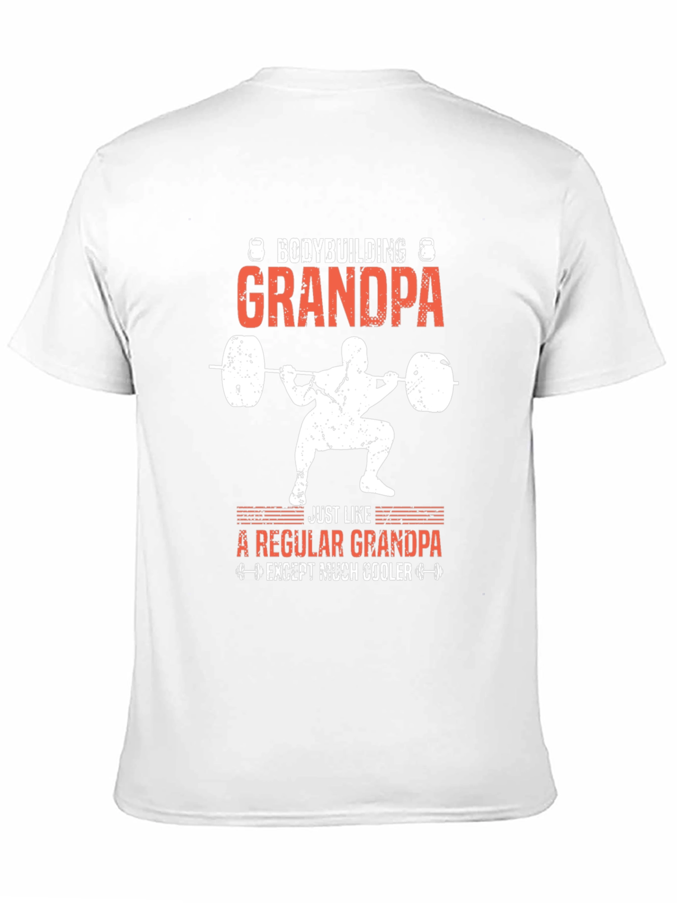 Bodybuilding Grandpa T-Shirt - Cool Weightlifting Design