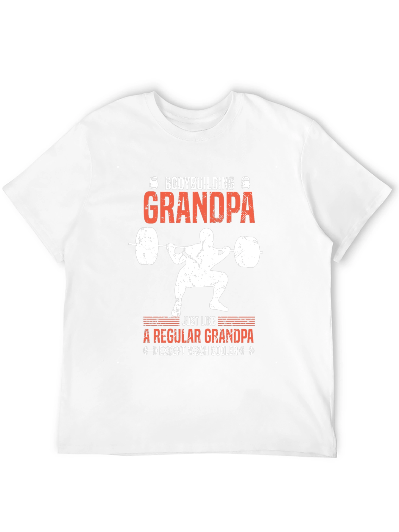 Bodybuilding Grandpa T-Shirt - Cool Weightlifting Design