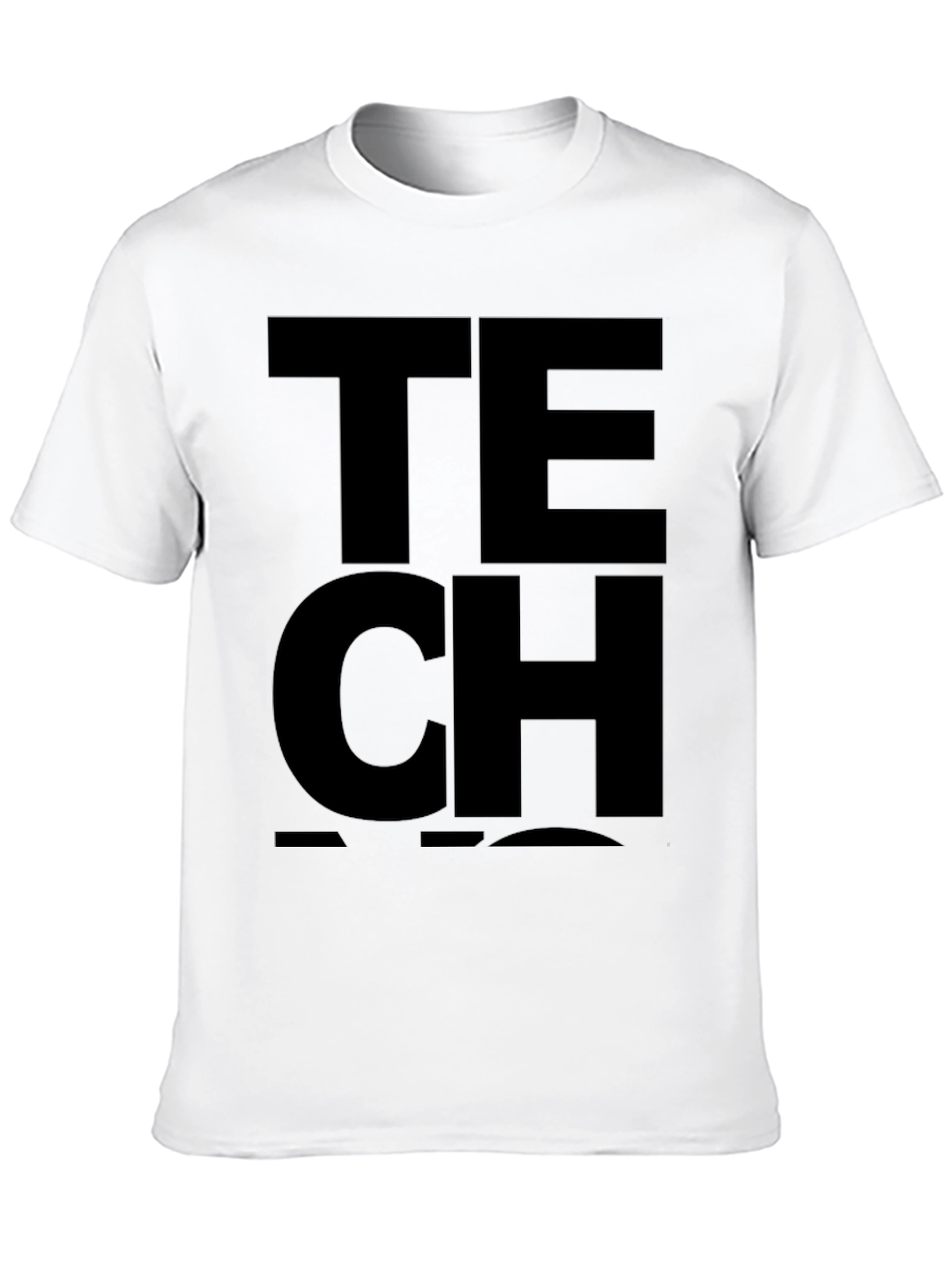 Tech T-Shirt - Bold Graphic Tee