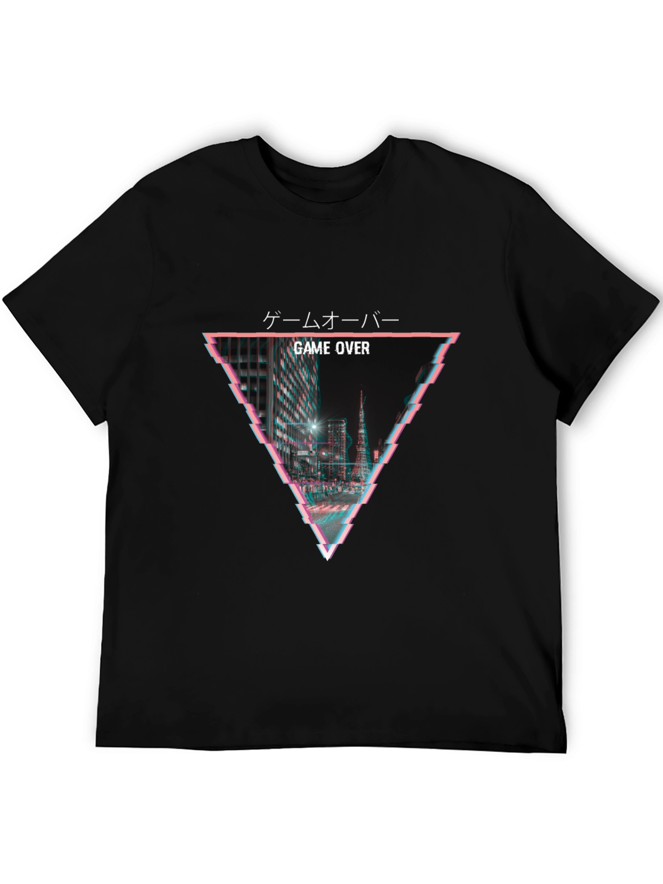 Game Over Retro T-Shirt - Tokyo Glitch Design