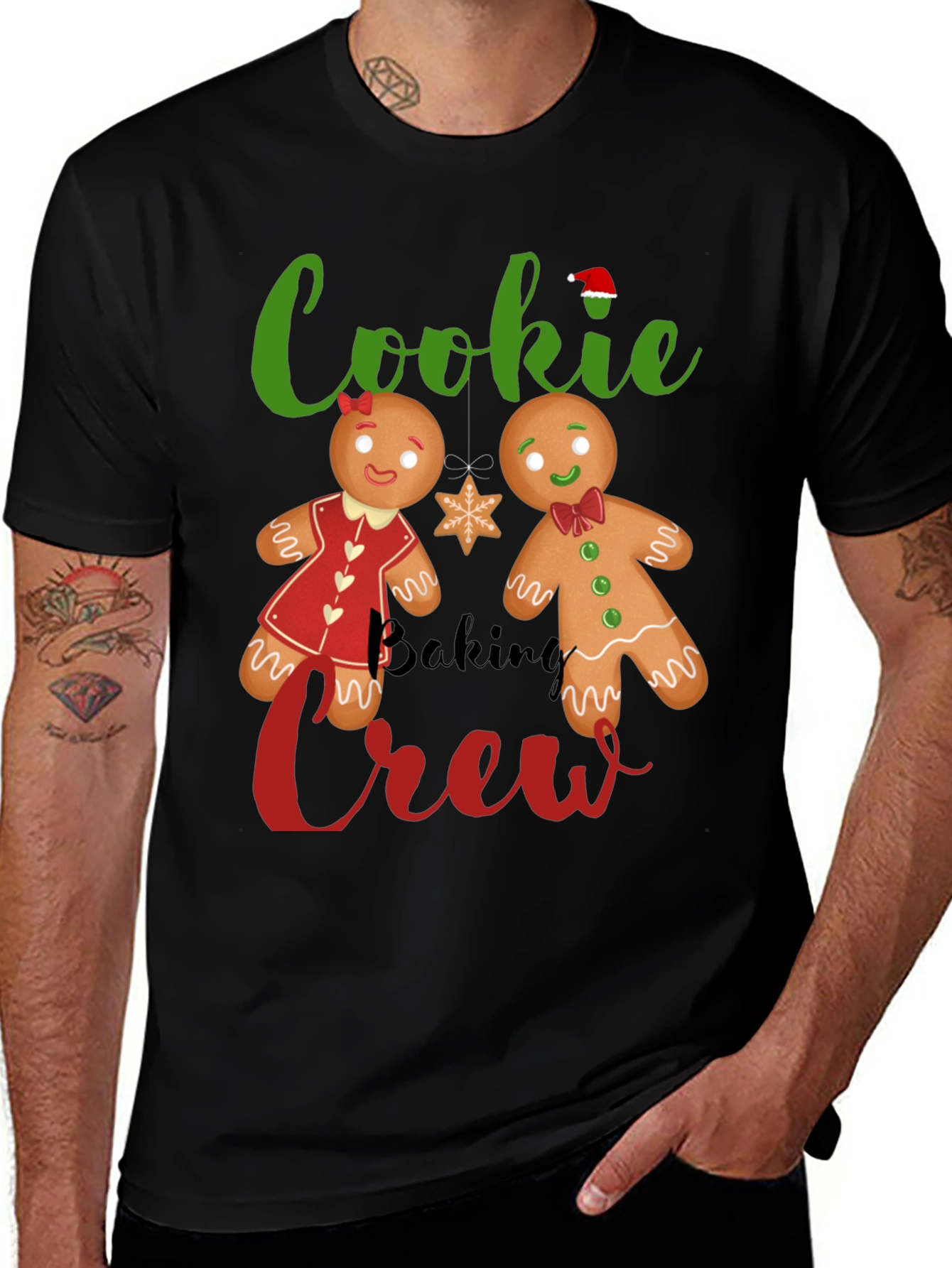 Cookie Baking Crew Christmas T-Shirt