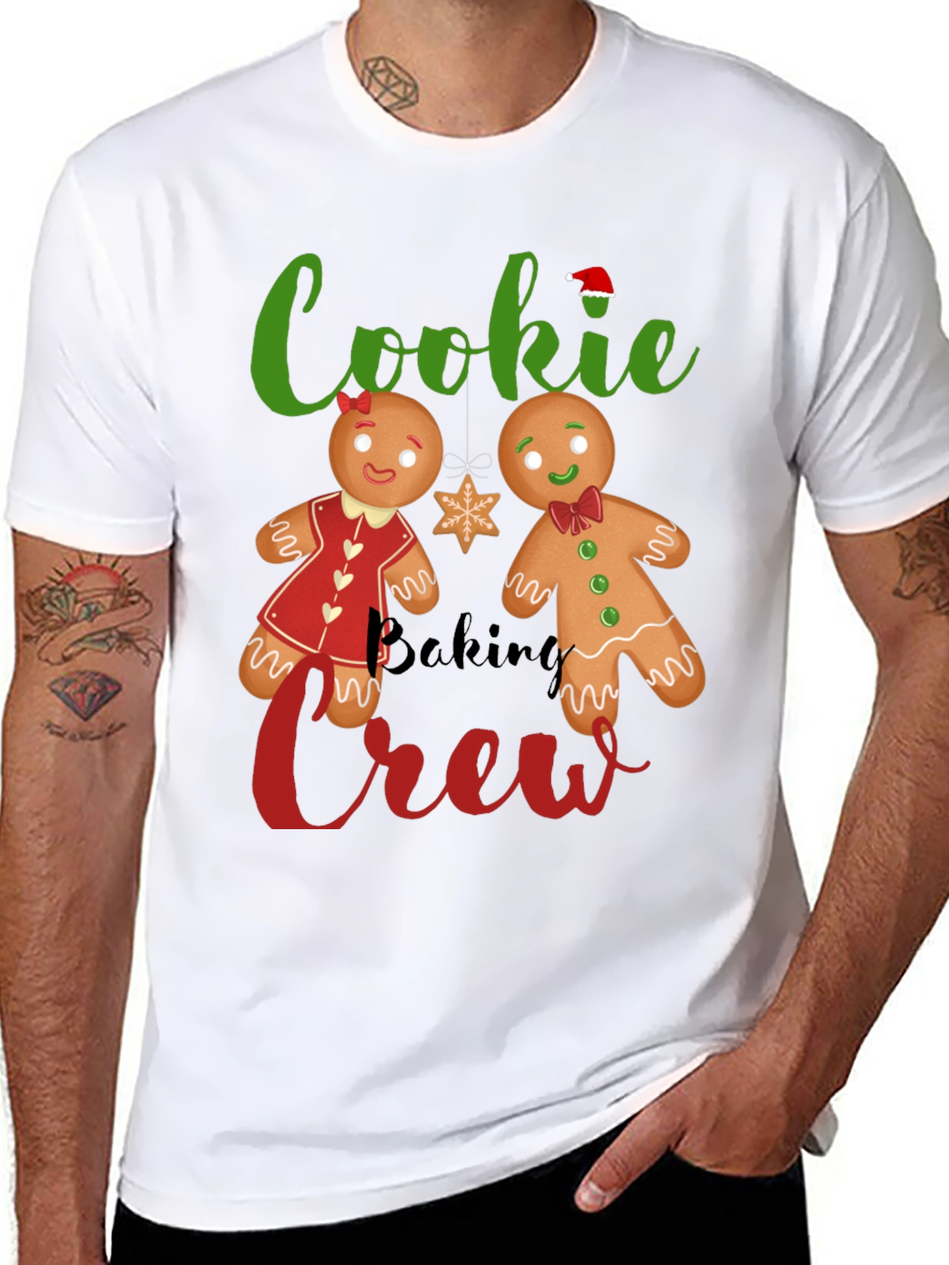 Cookie Baking Crew Christmas T-Shirt