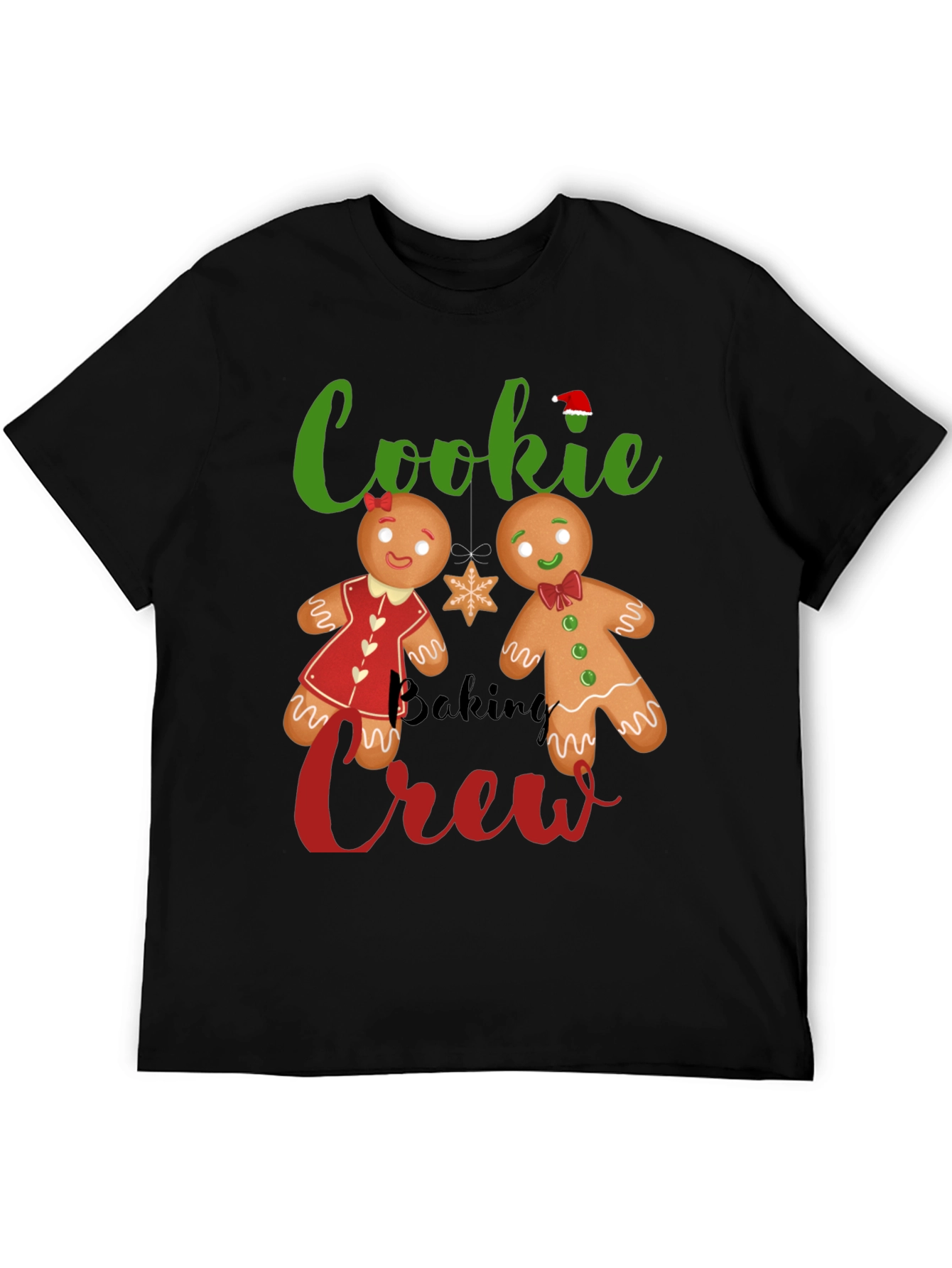 Cookie Baking Crew Christmas T-Shirt