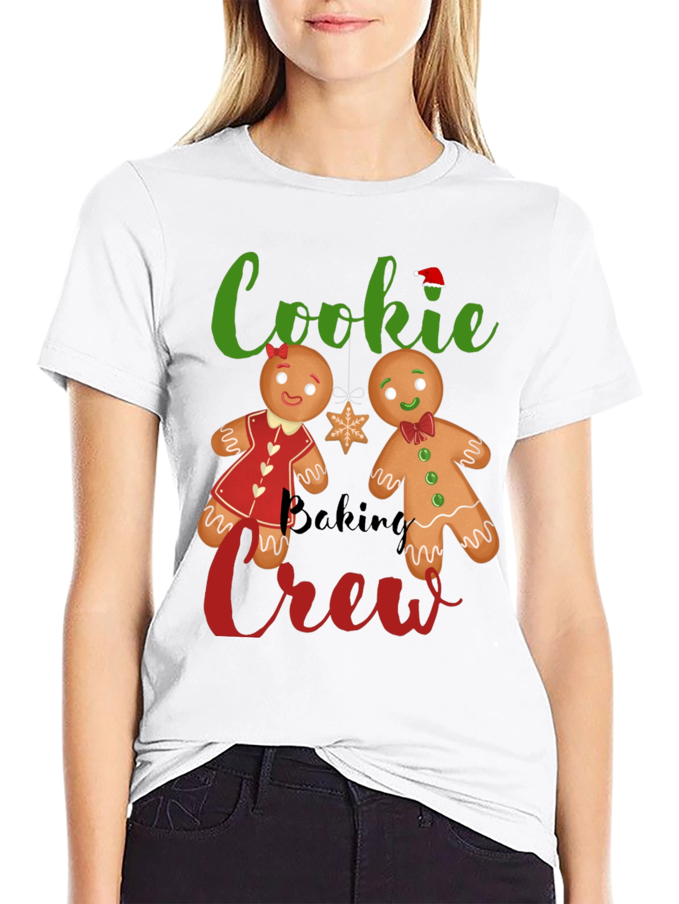 Cookie Baking Crew Christmas T-Shirt
