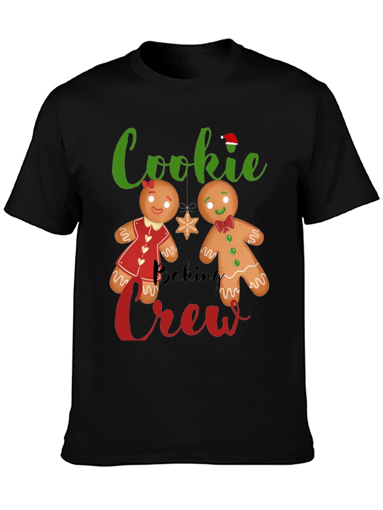 Cookie Baking Crew Christmas T-Shirt